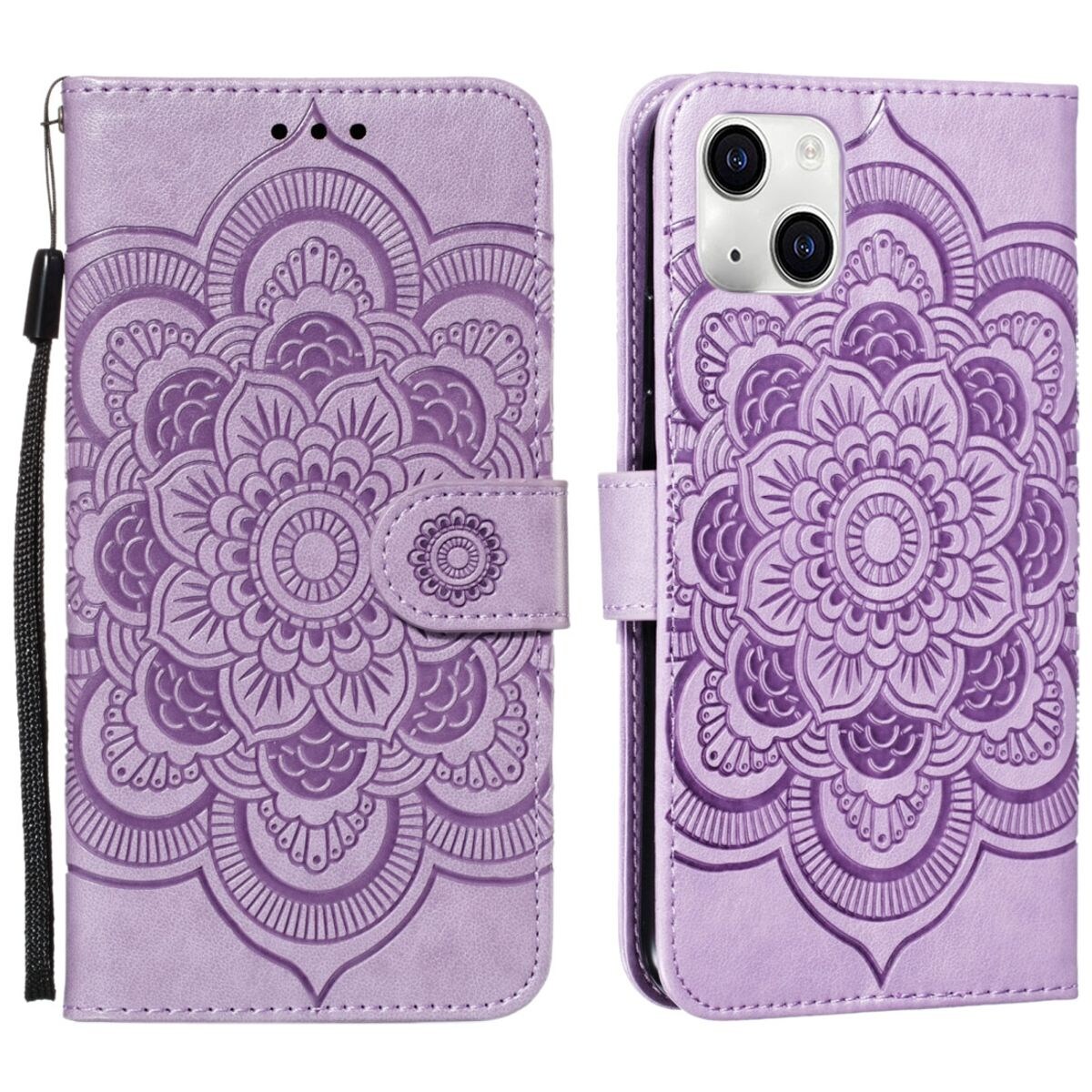 Schutz Handy Hülle für Apple iPhone 15 Plus Case Cover Klapp Tasche Wallet Etuis | 04066914407379