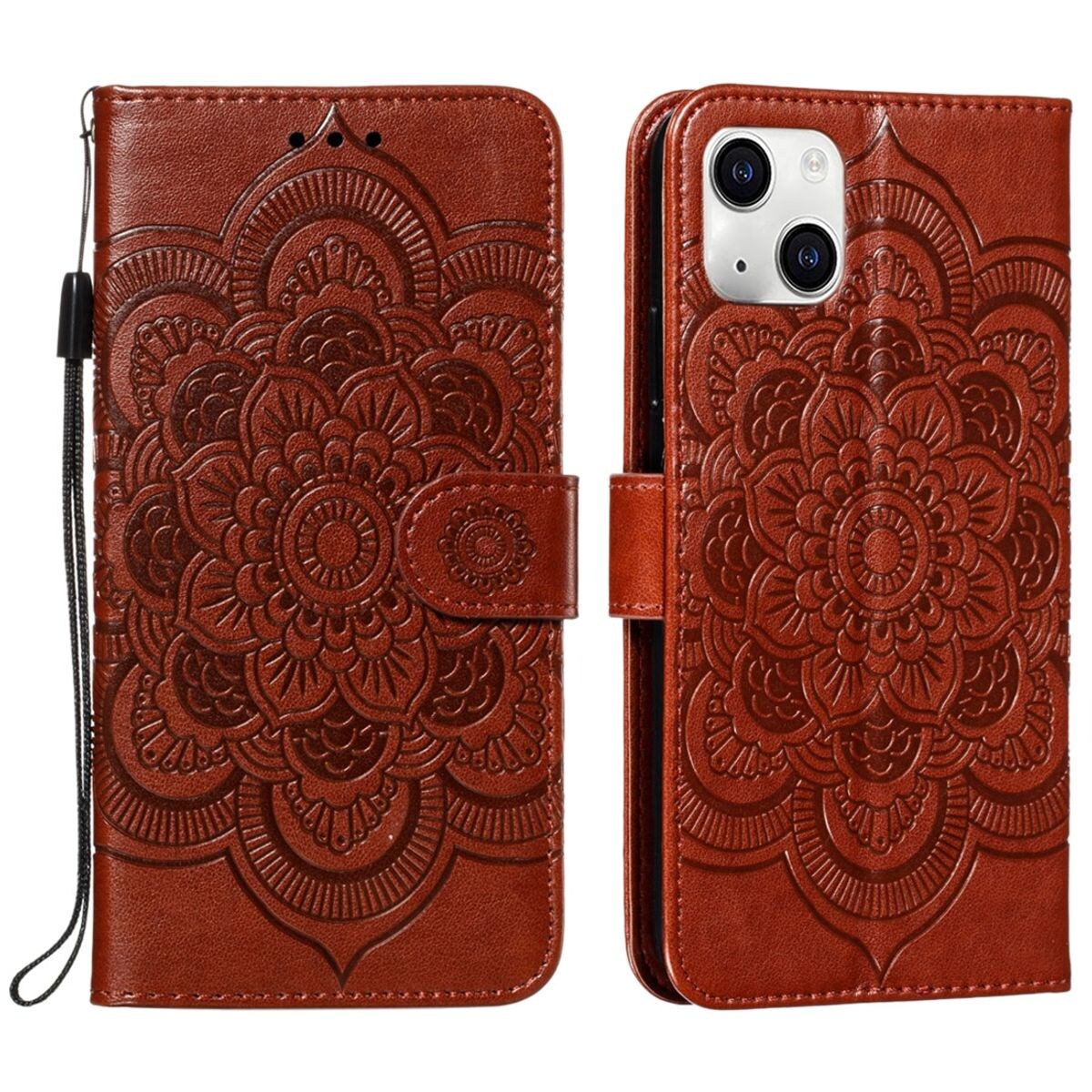 Schutz Handy Hülle für Apple iPhone 15 Case Cover Klapp Tasche Wallet Etuis Neu | 04066914407256