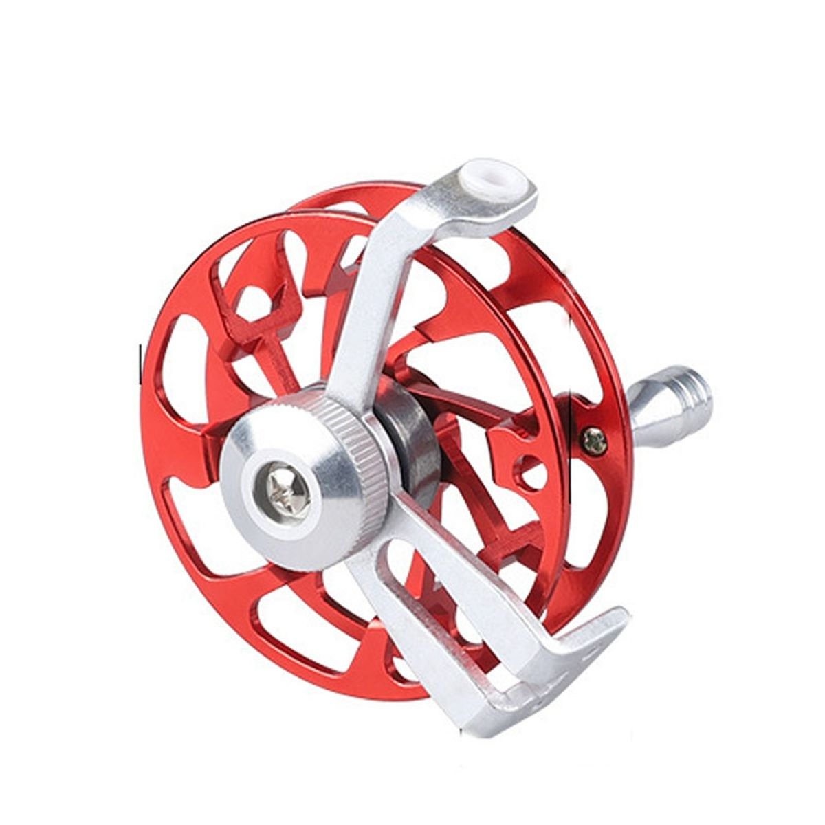 Fliegen Angelrolle Aluminiumlegierung Angelrolle Eisfischen Fliegenfischen Neu - Bild 1