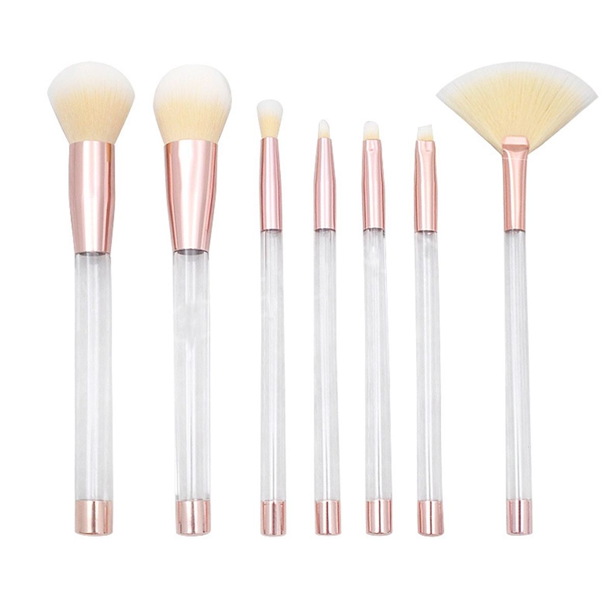 Pinselset Makeup Professionelles 7 Stk. Make Up Pinsel Set Kosmetikpinsel - Bild 1