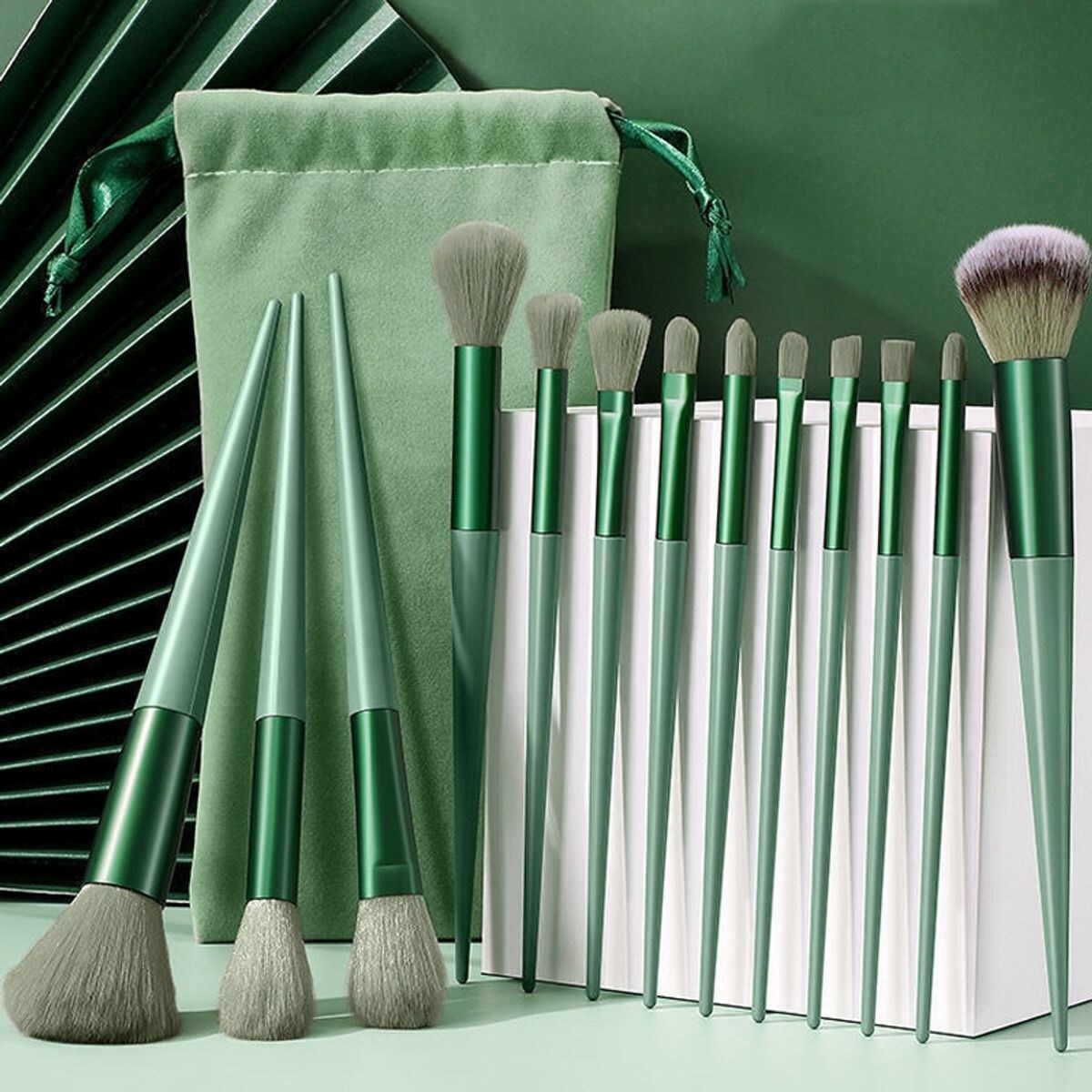 Make up Pinsel Set 13 tlg Schminkpinsel Kosmetikpinsel Lidschatten Kosmetik Neu