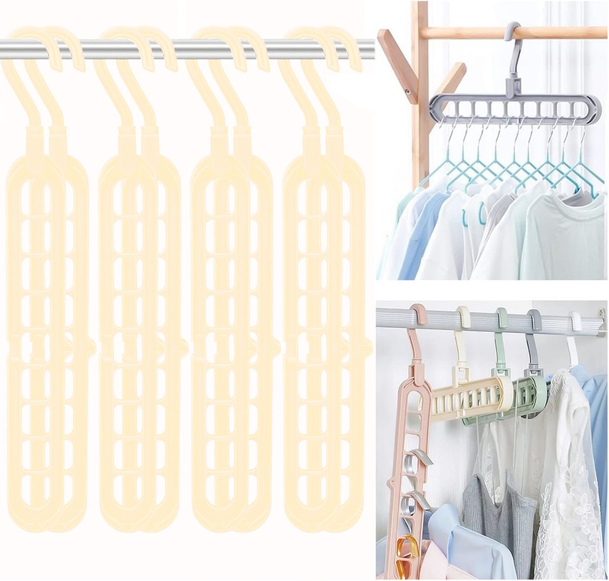 Magischer Platzsparend Hosenb&uuml;gel Kleiderb&uuml;gel Hosenb&uuml;gel Mehrfach Hosenb&uuml;gel - Bild 1