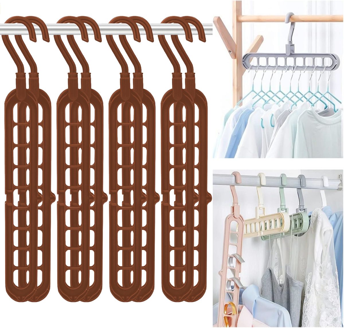 Magischer Platzsparend Hosenb&uuml;gel Kleiderb&uuml;gel Hosenb&uuml;gel Mehrfach Hosenb&uuml;gel - Bild 1