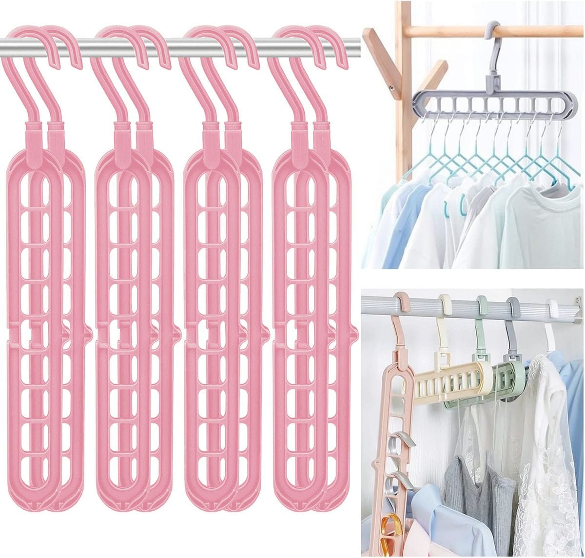 Magischer Platzsparend Hosenb&uuml;gel Kleiderb&uuml;gel Hosenb&uuml;gel Mehrfach Hosenb&uuml;gel - Bild 1