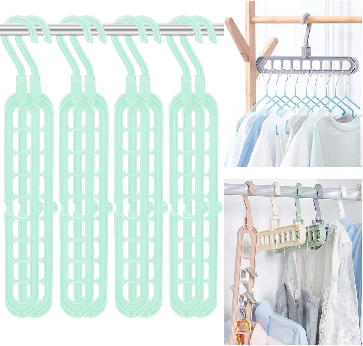 Magischer Platzsparend Hosenb&uuml;gel Kleiderb&uuml;gel Hosenb&uuml;gel Mehrfach Hosenb&uuml;gel - Bild 1