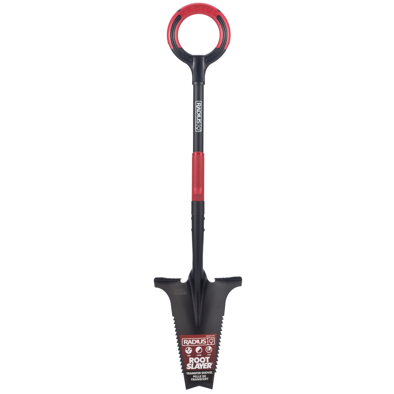 Root Slayer® Radius Garden Wurzelspaten Spaten mit Schneidespitze Root Slayer Pro