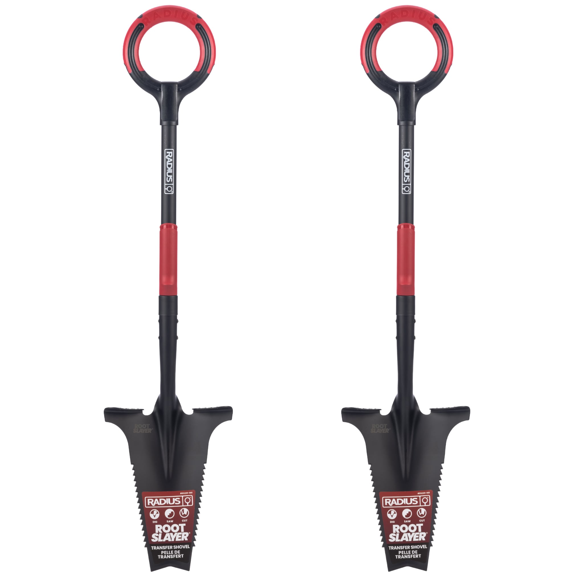Root Slayer&reg; Radius Garden Wurzelspaten Spaten mit Schneidespitze Root Slayer Pro - Bild 1