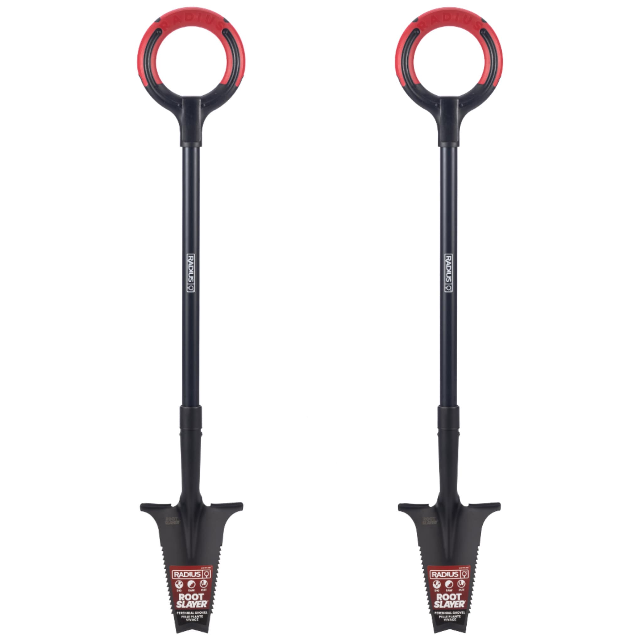 Root Slayer&reg; Radius Garden Wurzelspaten Spaten mit Schneidespitze Root Slayer Beetspaten Pro - Bild 1