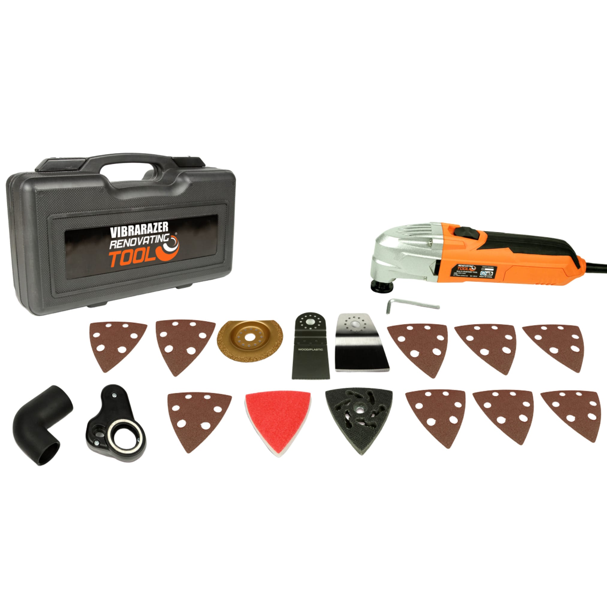 Best Direct&reg; Pro Series - Multitool 16 Teile - oszillierend Vibrarazer Renovating Tool - Bild 1