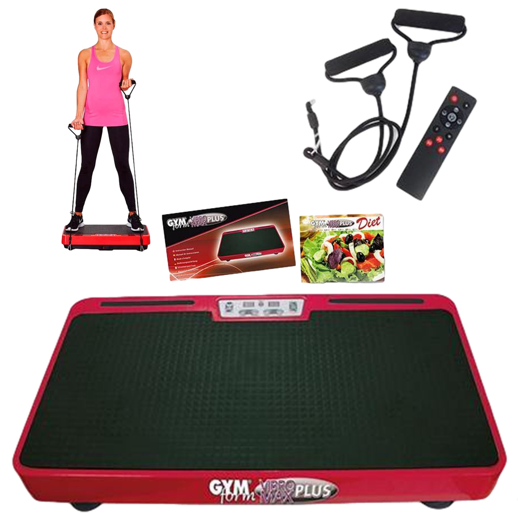 Gymform&reg; Vibrationsplatte 3d Fitness Ganzk&ouml;rper VibroMax Plus - Bild 1