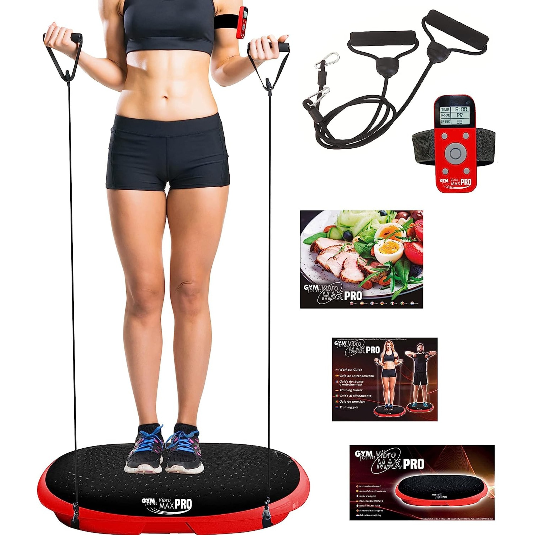 Gymform&reg; Vibrationsplatte 3d Fitness Ganzk&ouml;rper VibroMax Pro - Bild 1