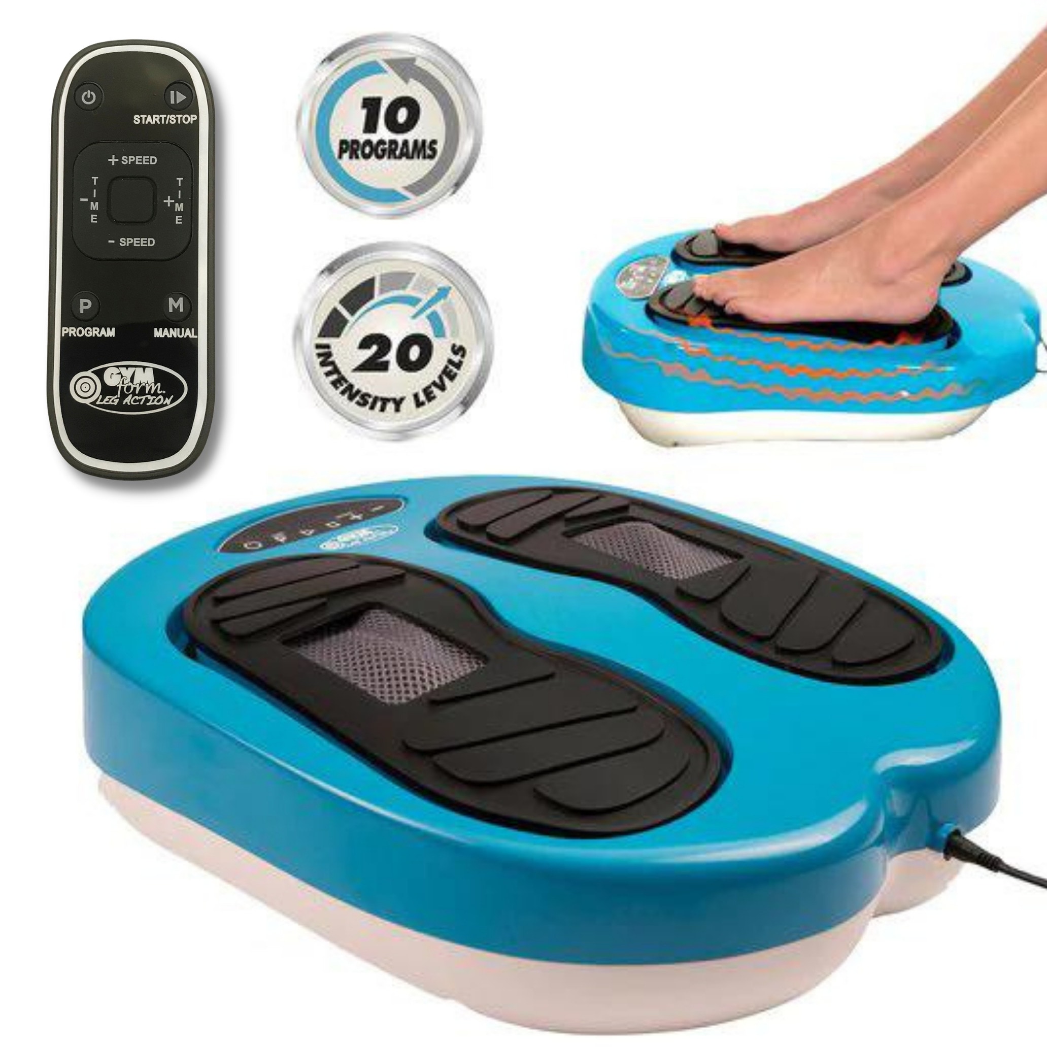 Gymform&reg; Shiatsu Fu&szlig;massageger&auml;t und Beinmassageger&auml;t Leg Action Platinum - Bild 1