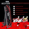 Gymform® Heimtrainer Multigym (7-tlg., mit Beinzubehör, mit