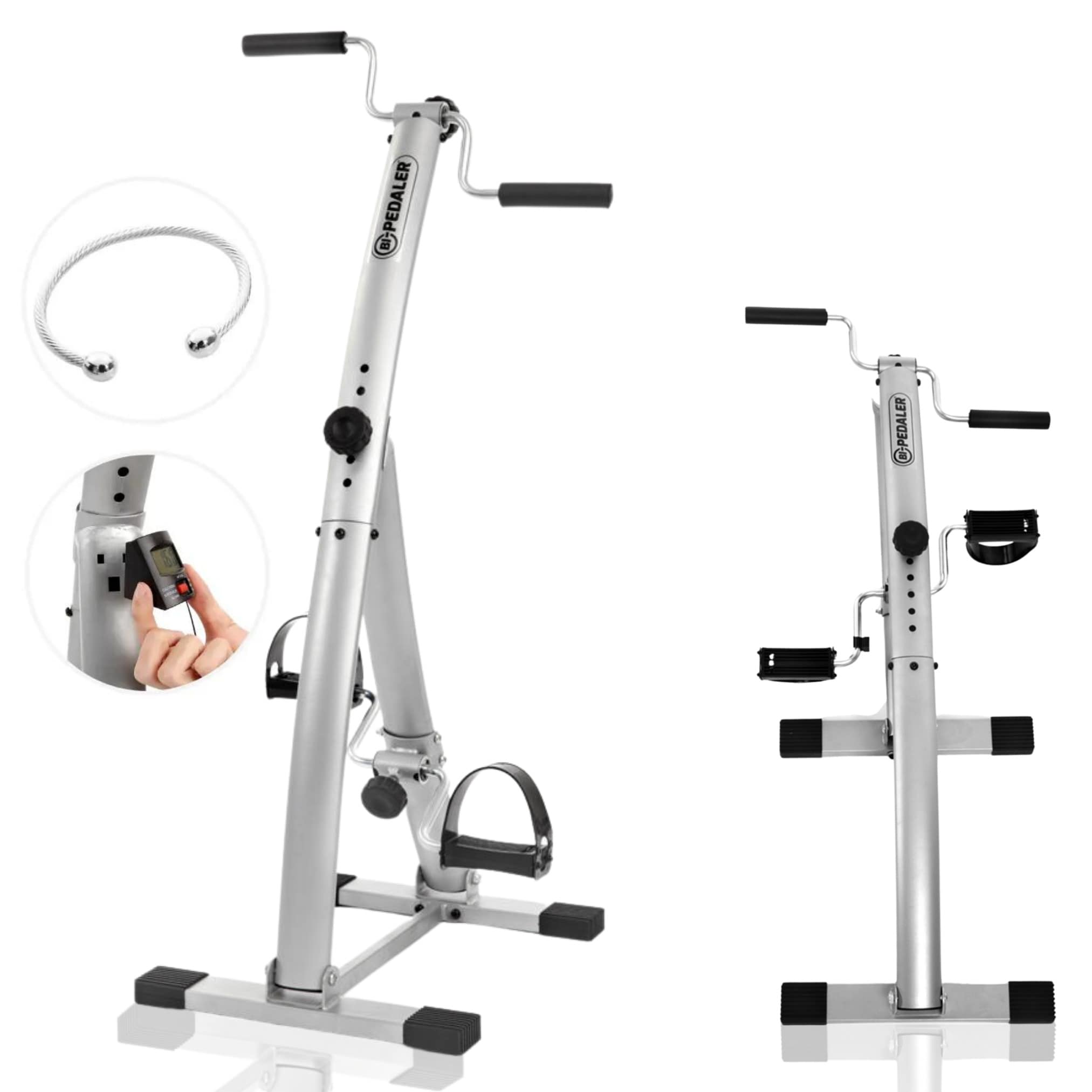 Gymform&reg; Bewegungstrainer f&uuml;r Senioren klappbar - Fitnessger&auml;t Bi Pedaler - Bild 1