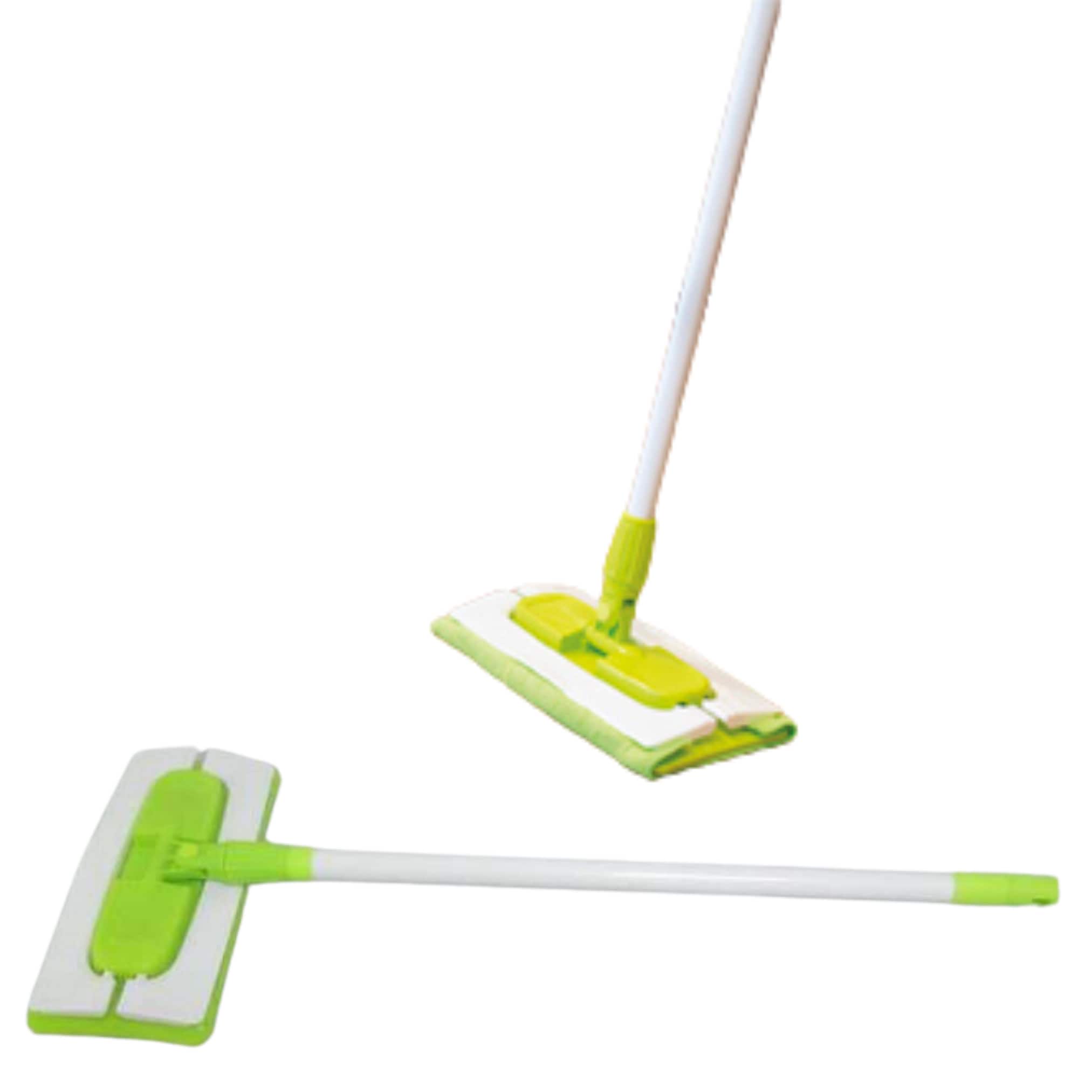 Best Direct&reg; Wischmopp, Bodenwischer, Teleskopstiel, Nutzung mit Mikrofasertuch Clip Mop - Bild 1
