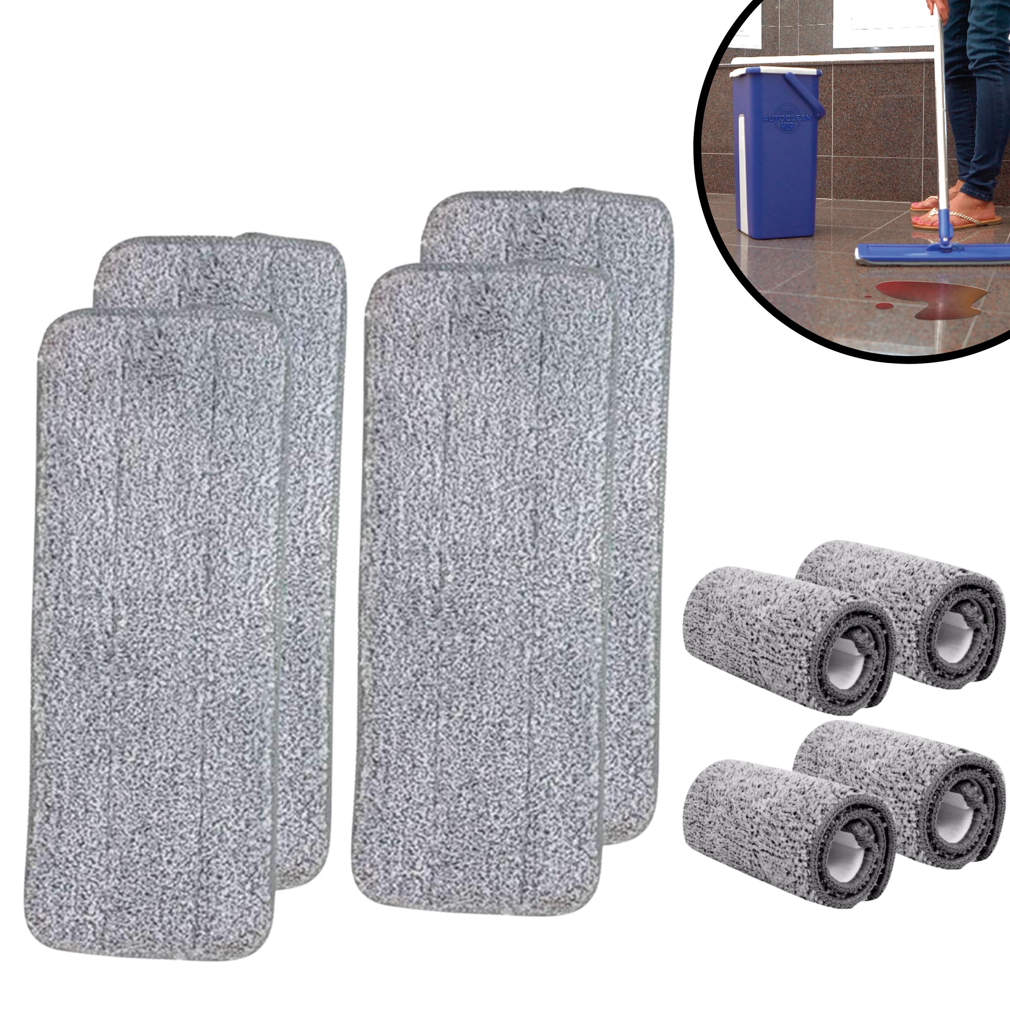 Starlyf&reg; Ersatzmatten - Autoclean Mop Pads Autoclean Mop - Bild 1