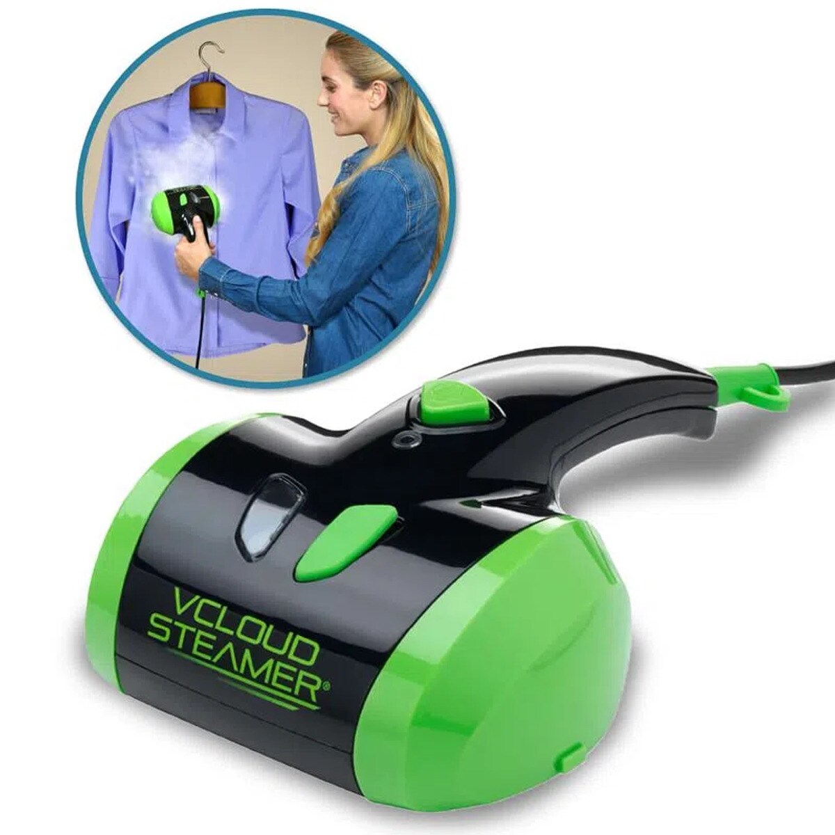 Best Direct&reg; Dampfb&uuml;rste f&uuml;r Kleidung, Polster und B&uuml;gelfalten V Cloud Steamer - Bild 1