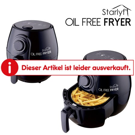 Fritadeira sem Óleo STARLYF Oil Free Fryer (3.8 kg - Preto)