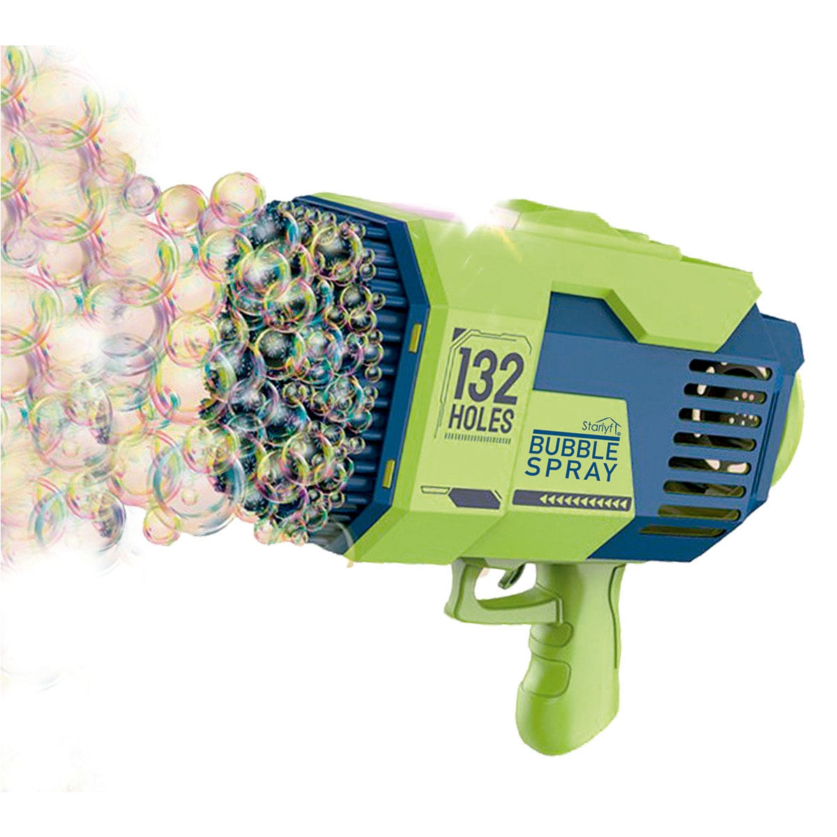 Starlyf&reg; Seifenblasen Pistole mit Akku - Seifenblasenmaschine Bubble Spray - Bild 1