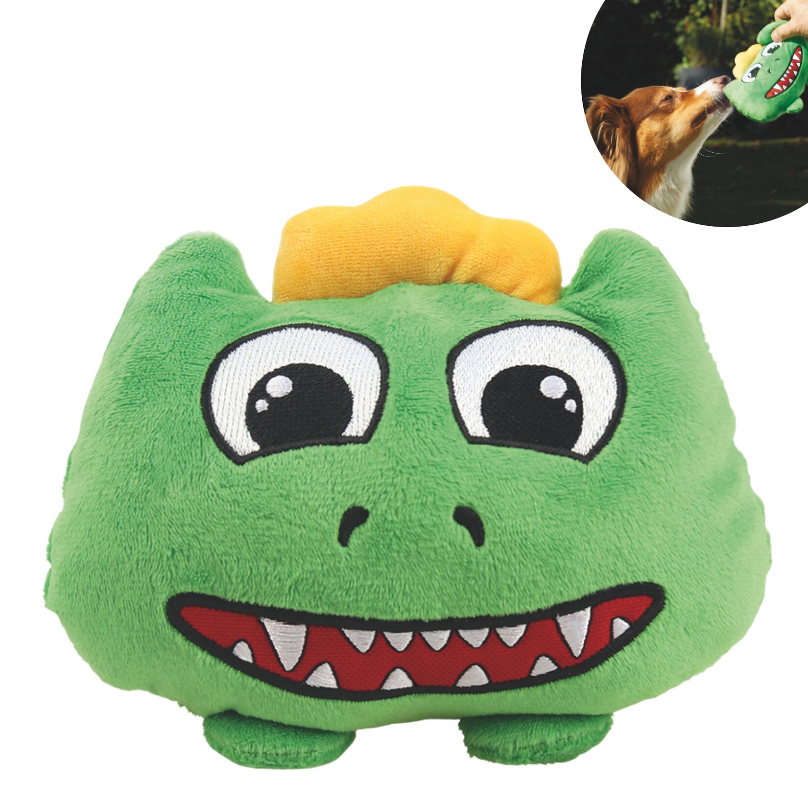 Best Direct® Interaktives Plüsch Hundespielzeug – Kauspielzeug Chuckle Chums | 00644812063800