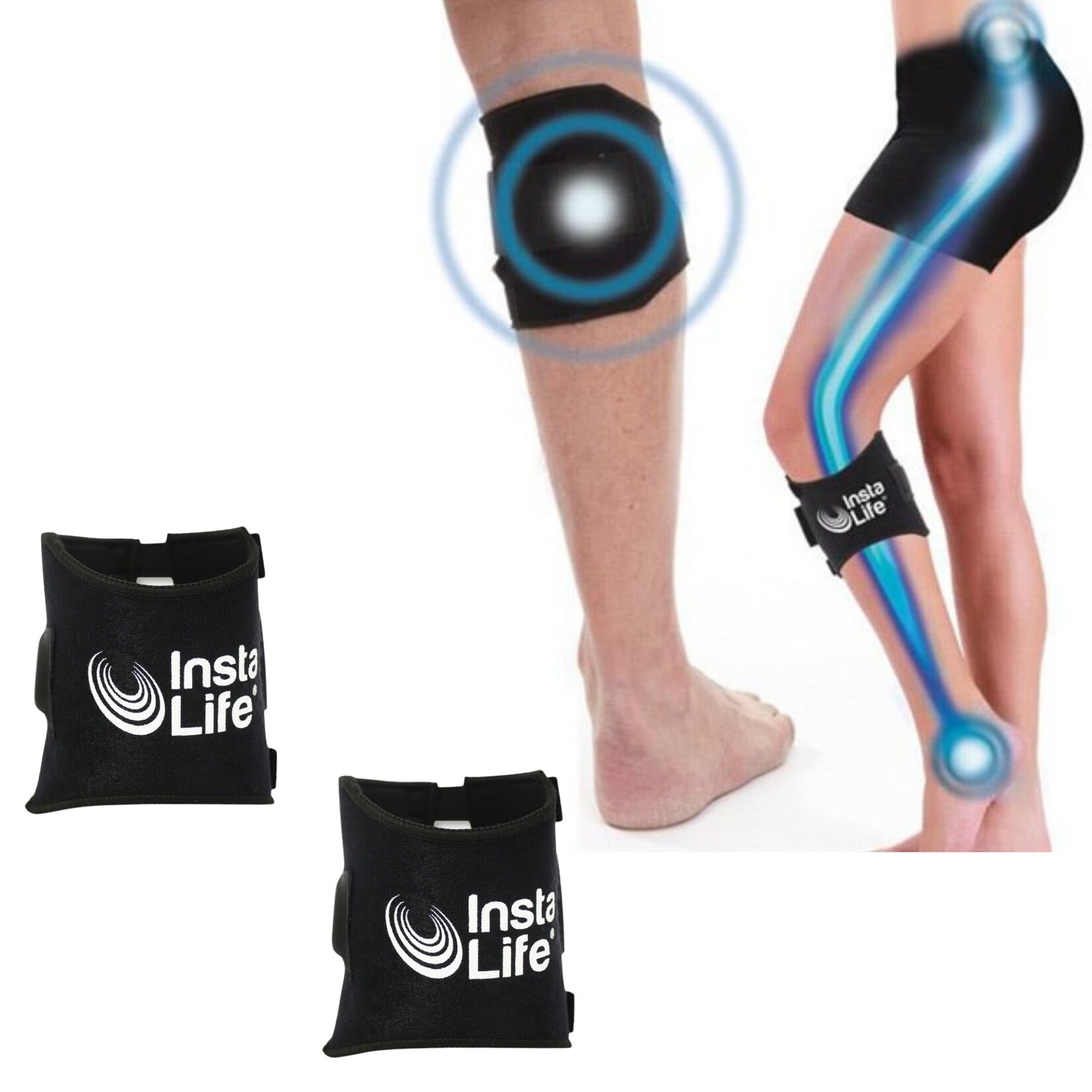 Best Direct® Akupressur Knie Bandage – Kniebandage Insta Life | 04250416110497