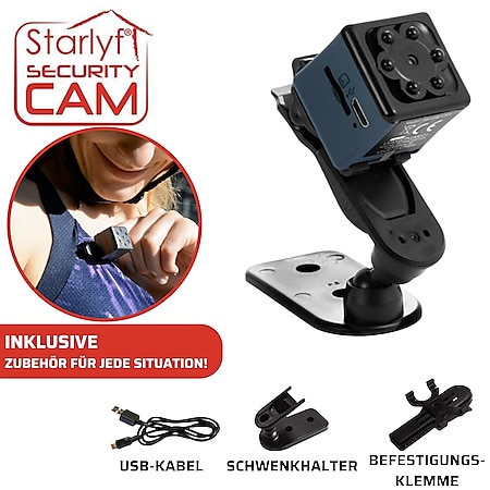 Beenmerg Verlichting Kustlijn Starlyf® kleine, kabellose Überwachungskamera Security Cam online kaufen  bei Netto