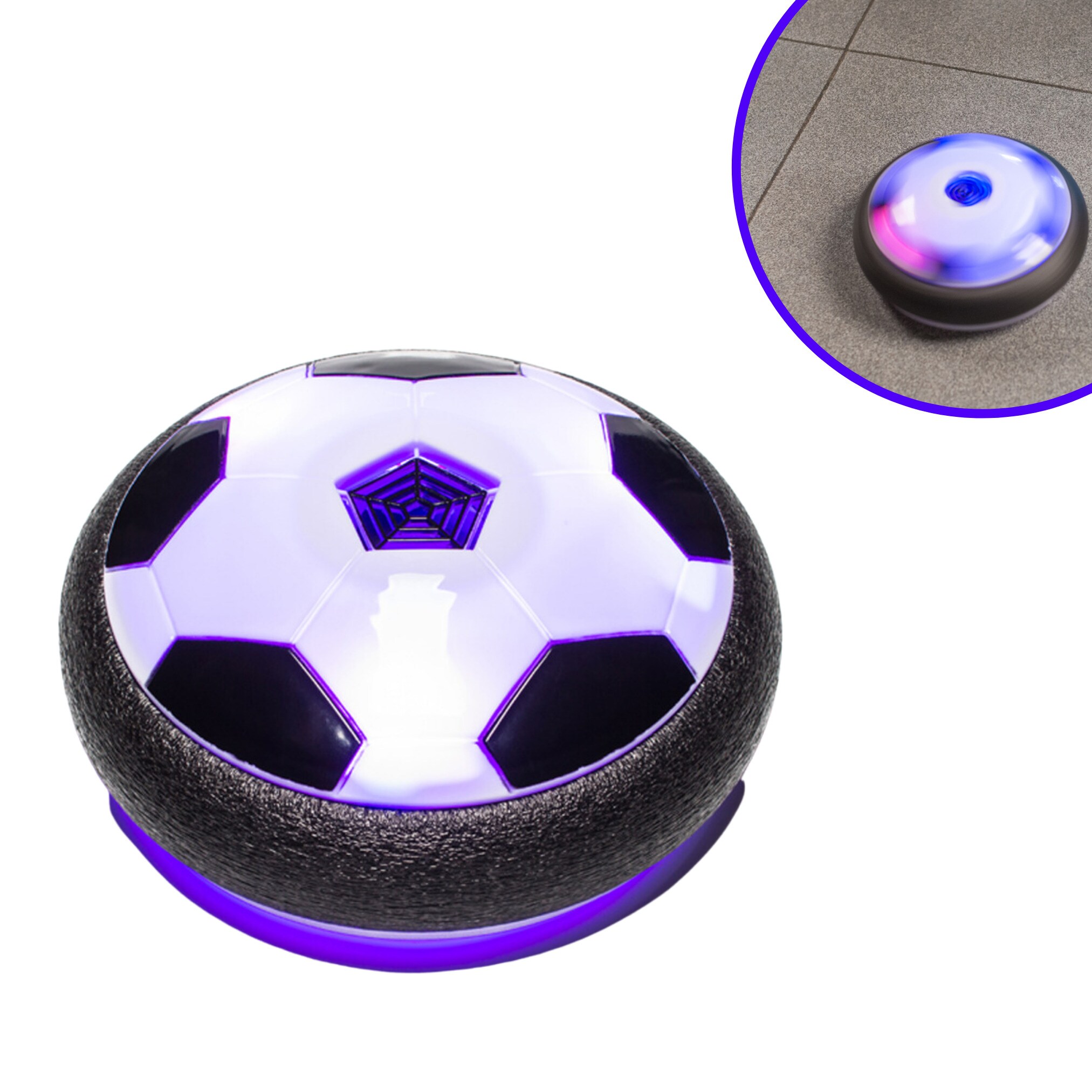 Best Direct&reg; schwebender Luftkissen Indoor Fu&szlig;ball Glyde Ball - Bild 1