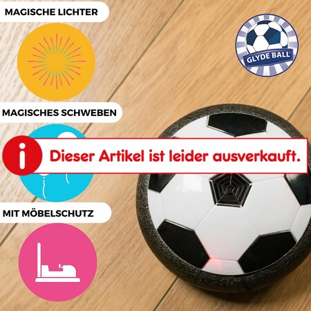 Best Direct® schwebender Luftkissen Indoor Fußball Glyde Ball online kaufen  bei Netto