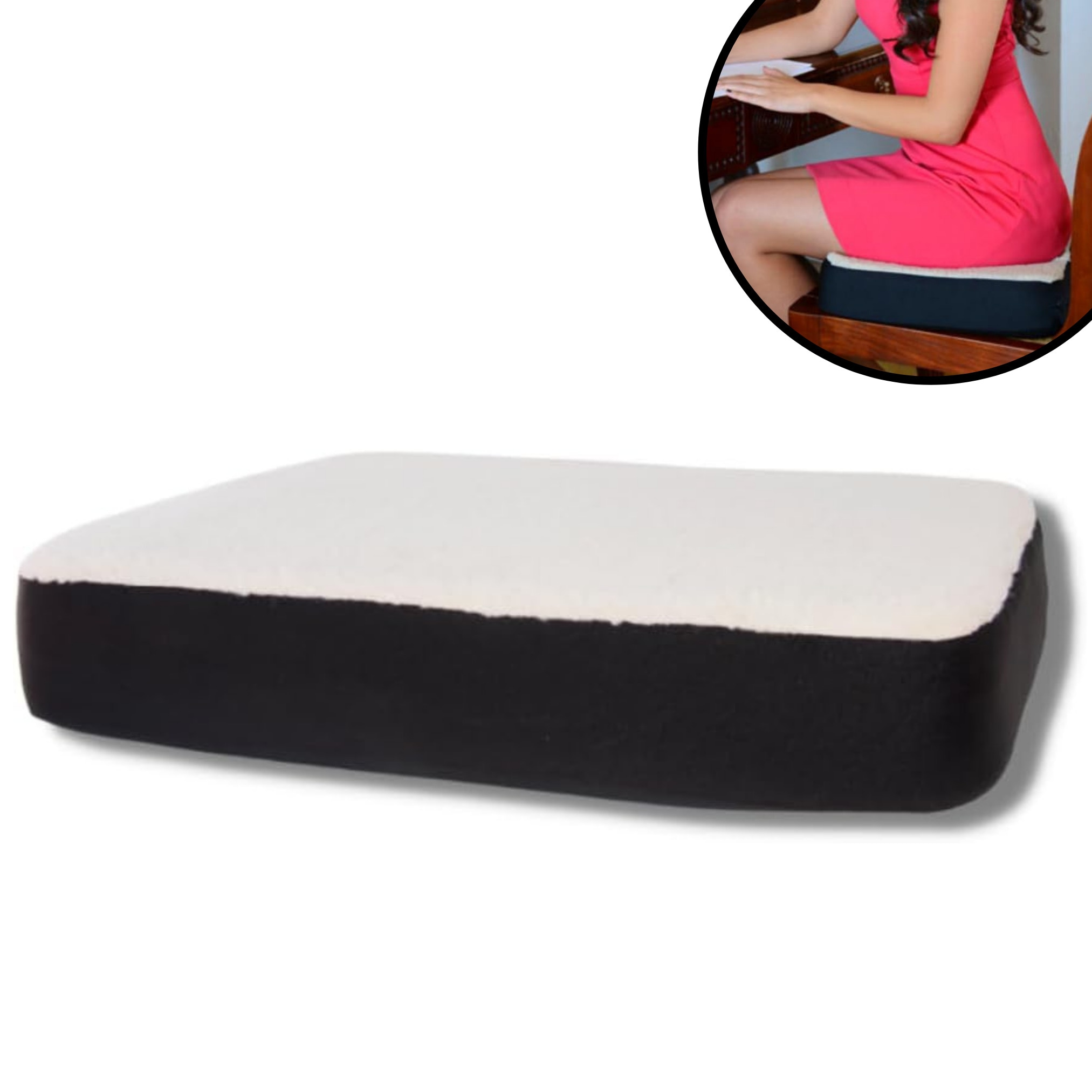 Best Direct&reg; Sitzkissen, Gelkissen zum sitzen, Autositzkissen, Sitzerh&ouml;hung Dualuxe - Bild 1