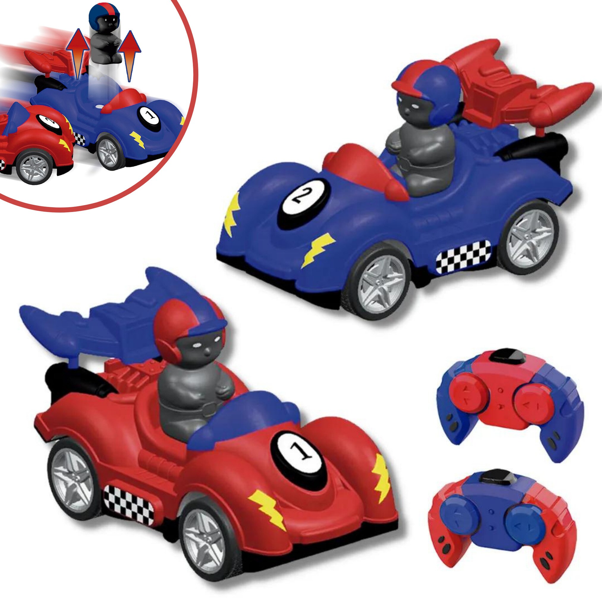 Starlyf&reg; Ferngesteuertes Auto - Autospielzeug Kinder Bump Buggies - Bild 1