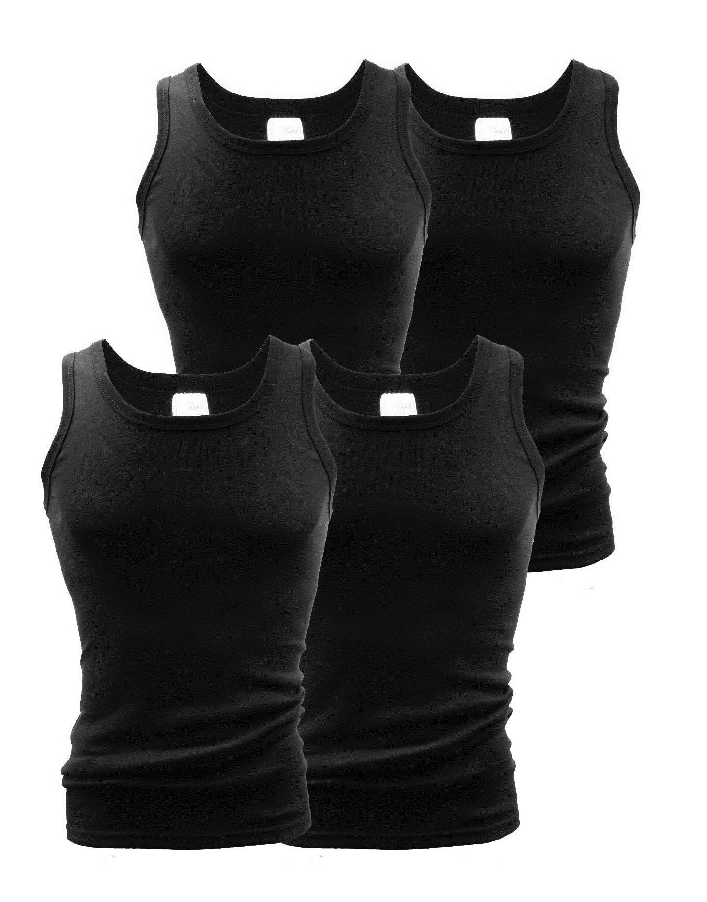 Clark Crown&reg; Tank-Shirt 4 St&uuml;ck aus Baumwolle - Bild 1