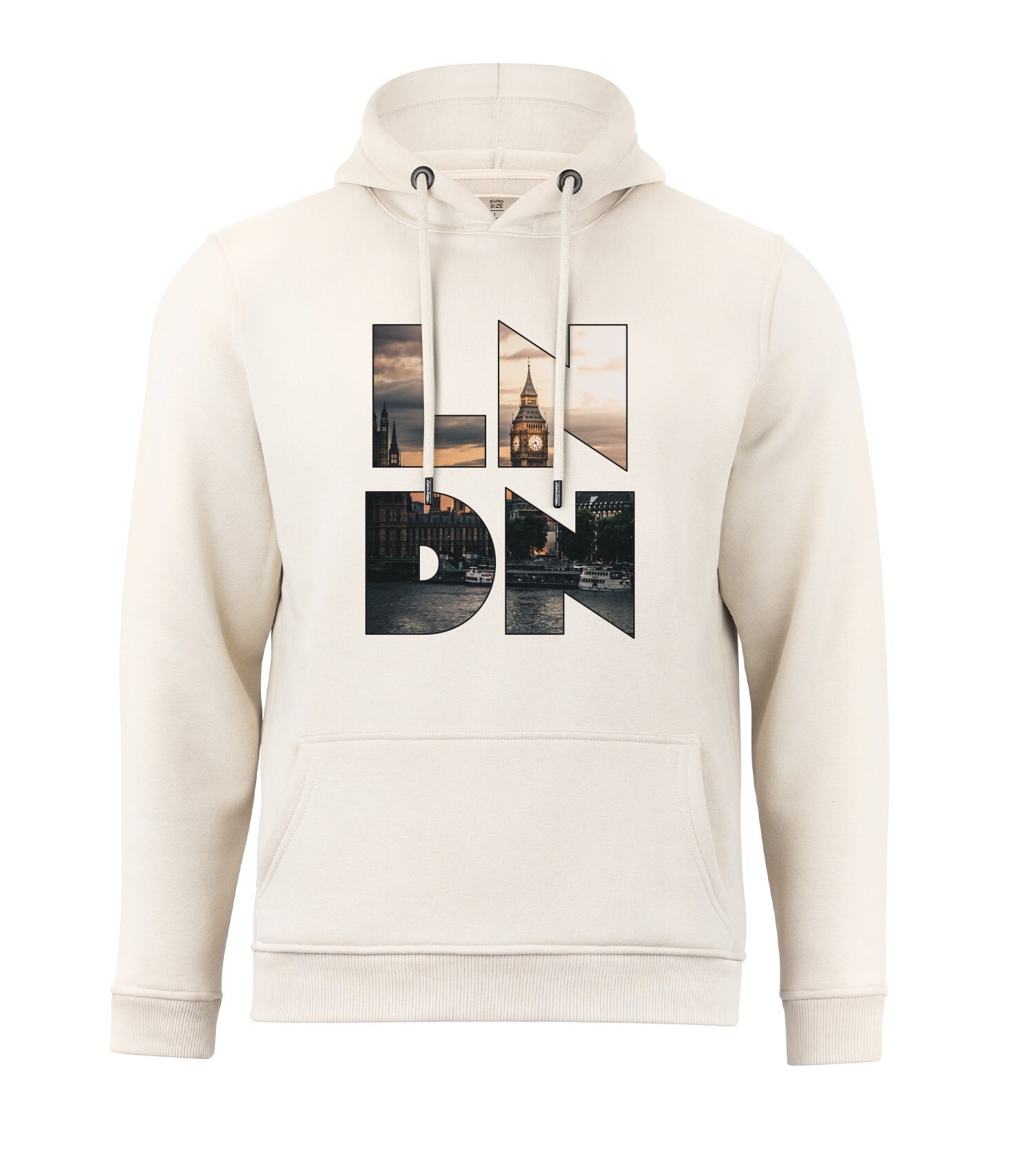 Cotton Prime&reg; Hoodie Skyline London - Weltenbummler Kollektion - Bild 1