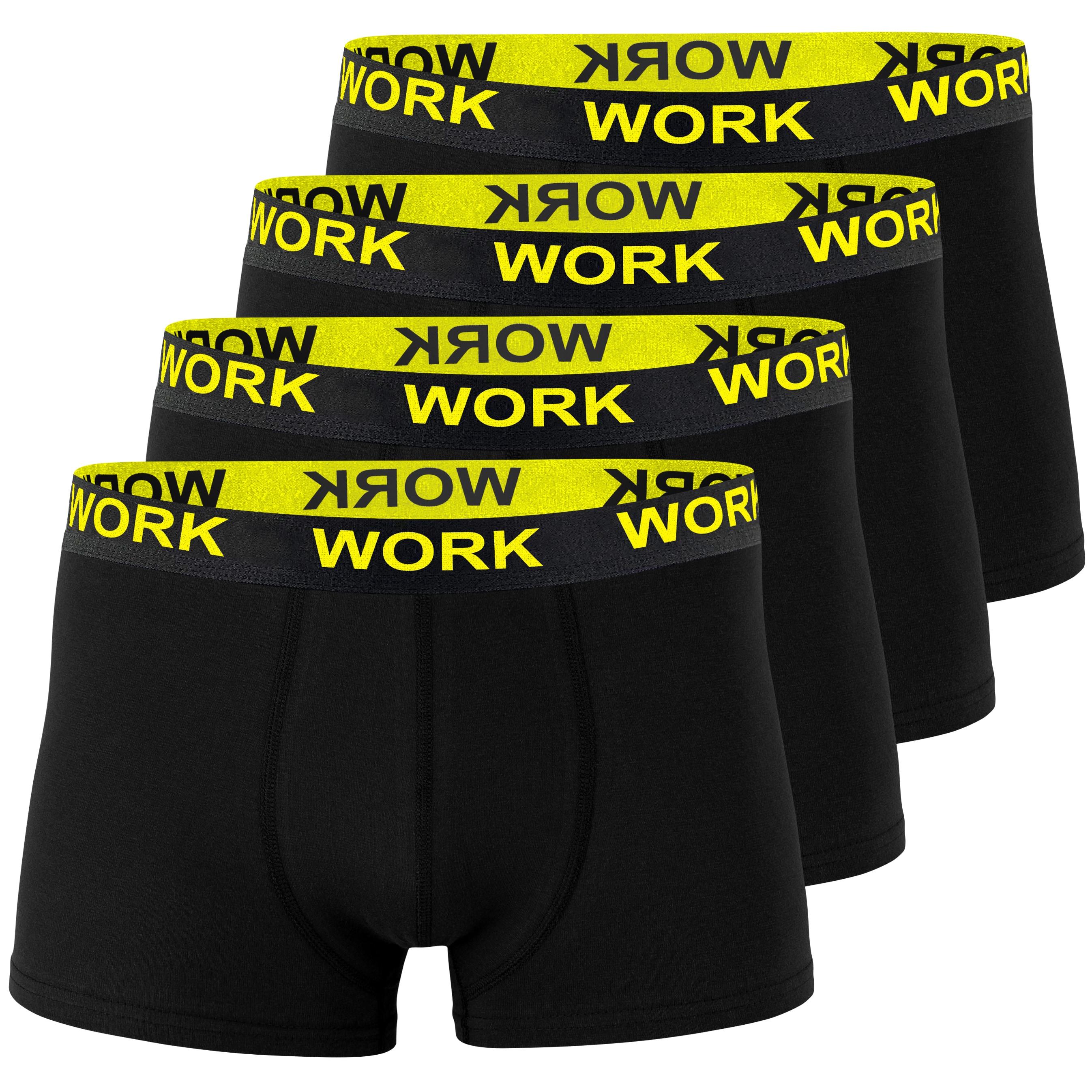 Cotton Prime&reg; 4er Pack Boxershorts Hipster WORK - Bild 1