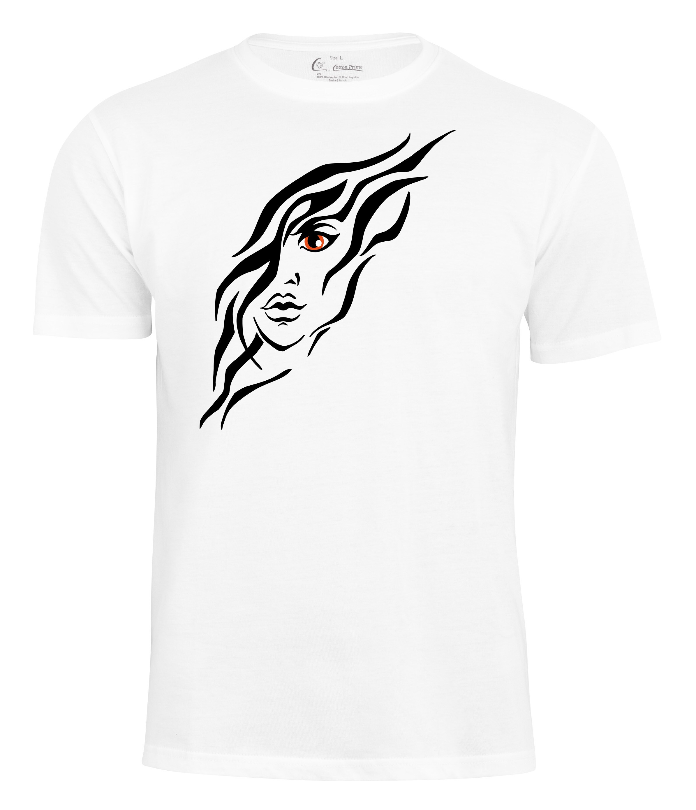 Cotton Prime&reg; T-Shirt Art of Ladies Face - Bild 1