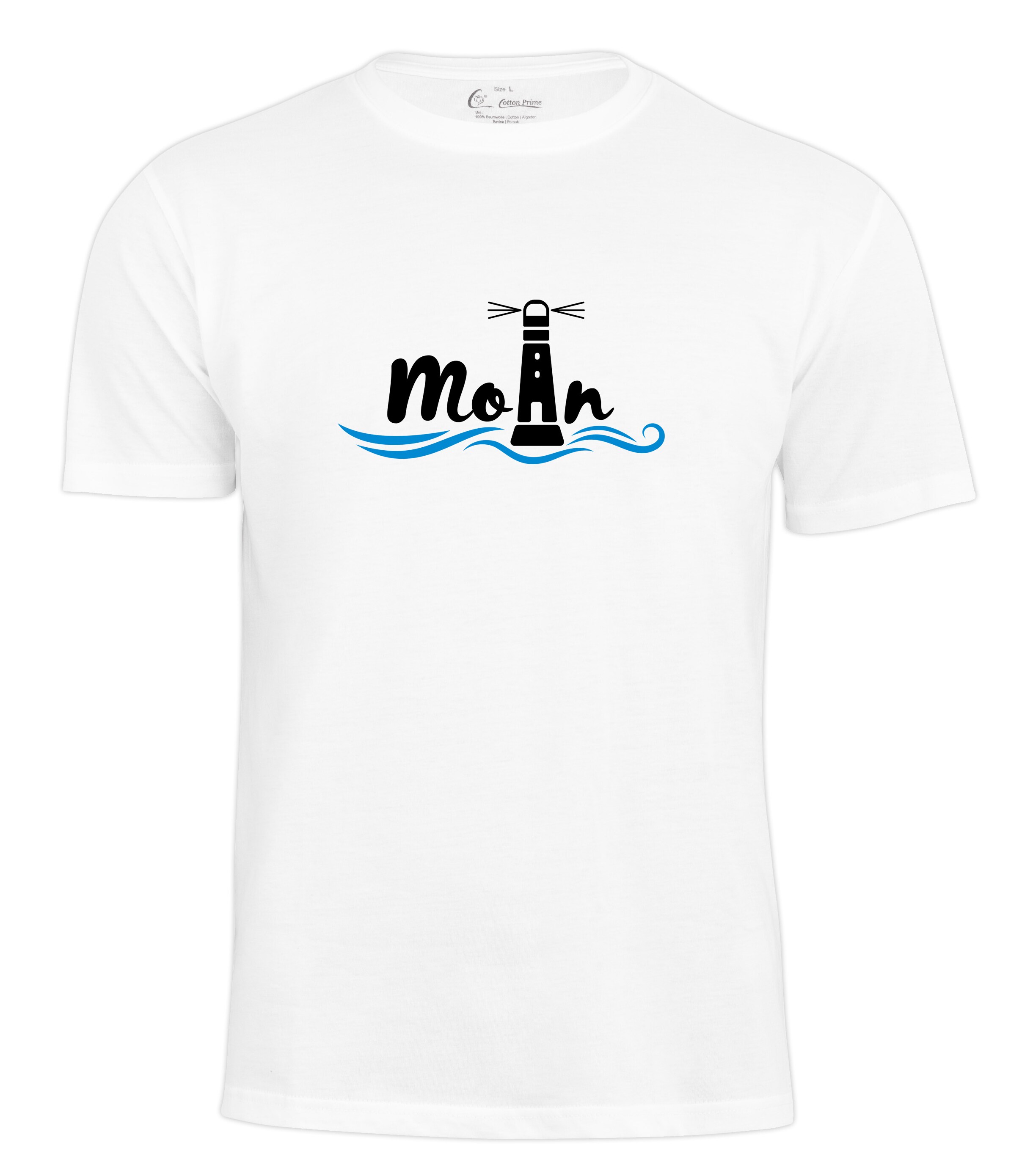 Cotton Prime&reg; Leuchtturm T-Shirt Moin - Bild 1