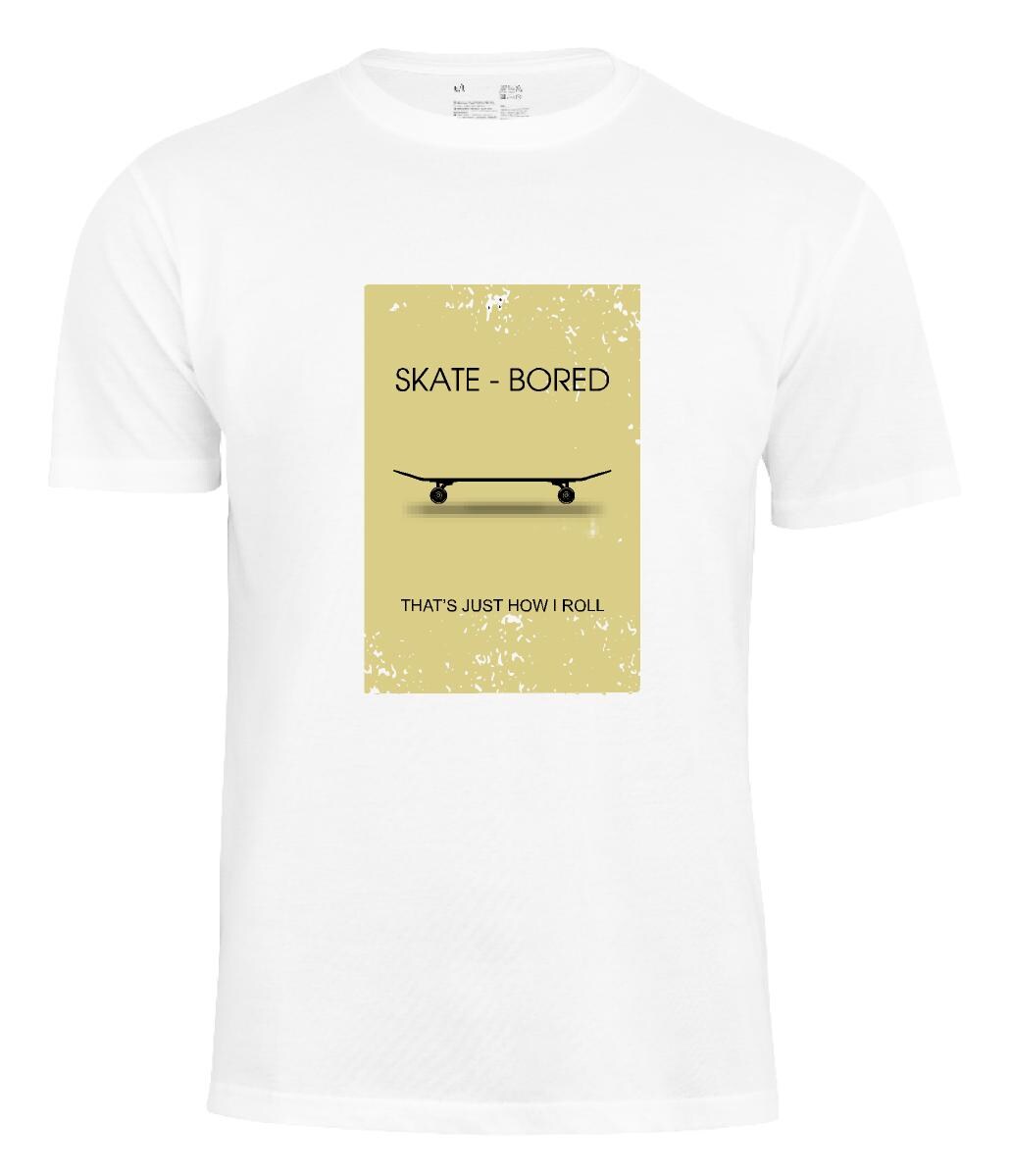 Cotton Prime&reg; T-Shirt Skateboards "Skate-Bored" - Bild 1