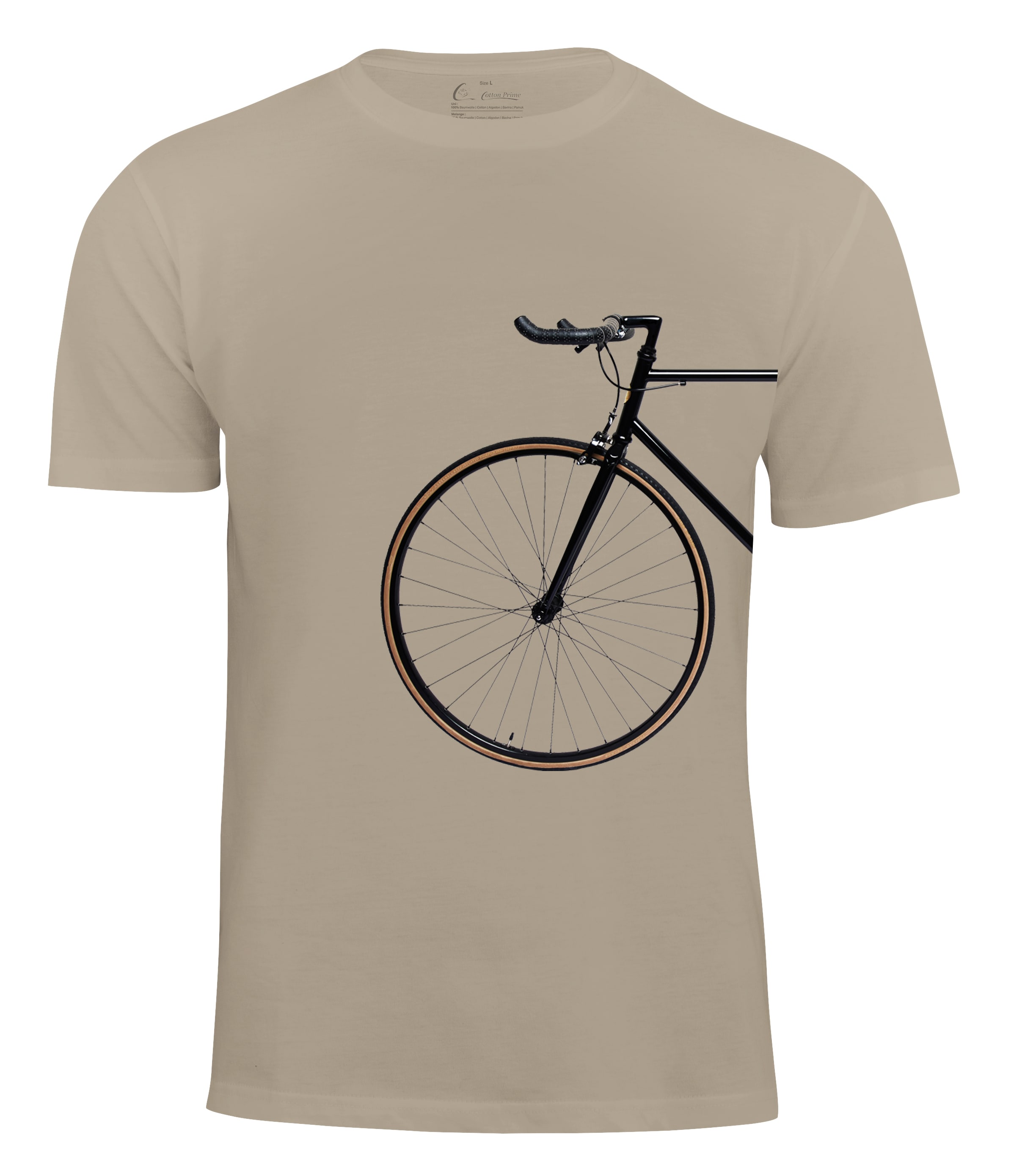 Cotton Prime&reg; T-Shirt Bike Lover - Vorderrad - Bild 1