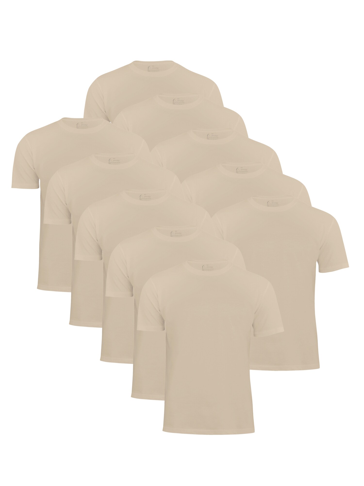 Cotton Prime&reg; 10er Pack T-Shirt Basic O-Neck - Bild 1