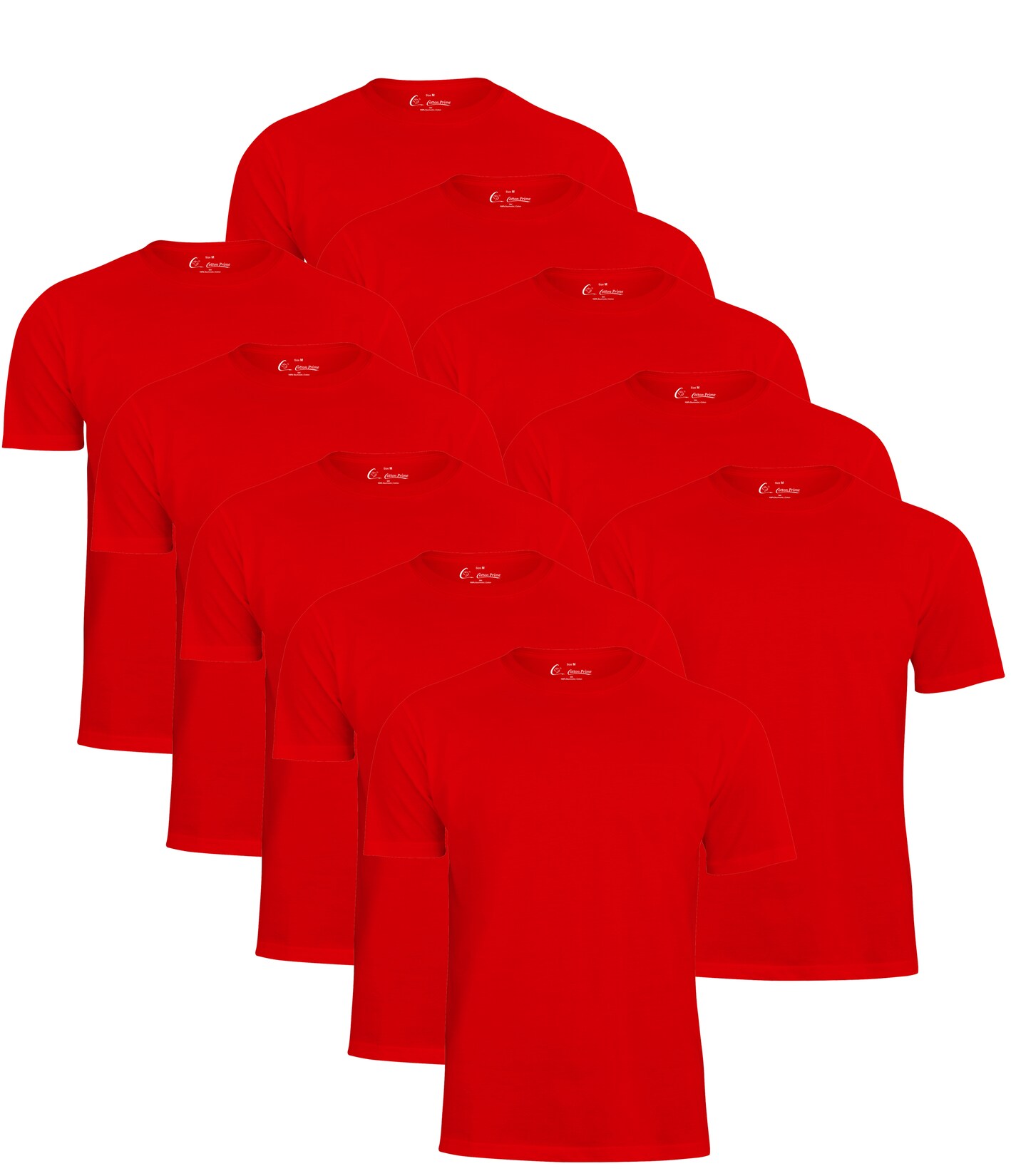 Cotton Prime® 10er Pack T-Shirt Basic O-Neck
