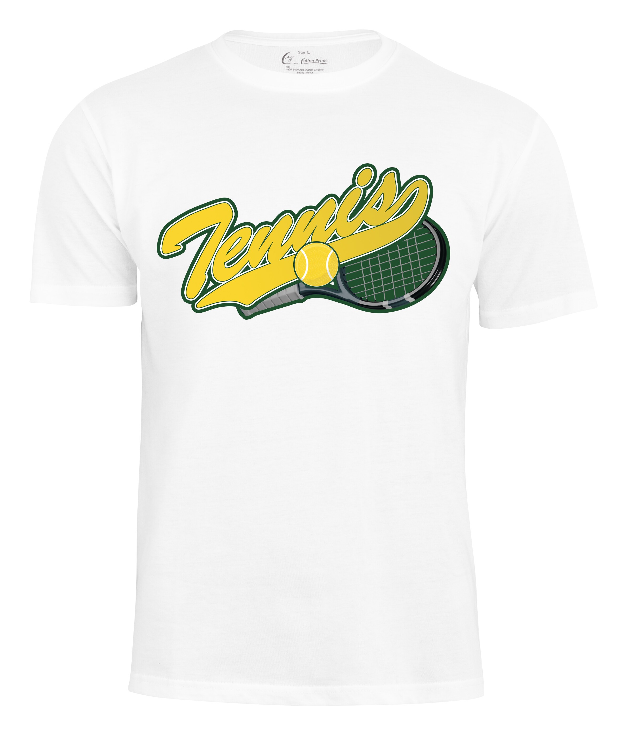 Cotton Prime&reg; T-Shirt Tennis - Bild 1