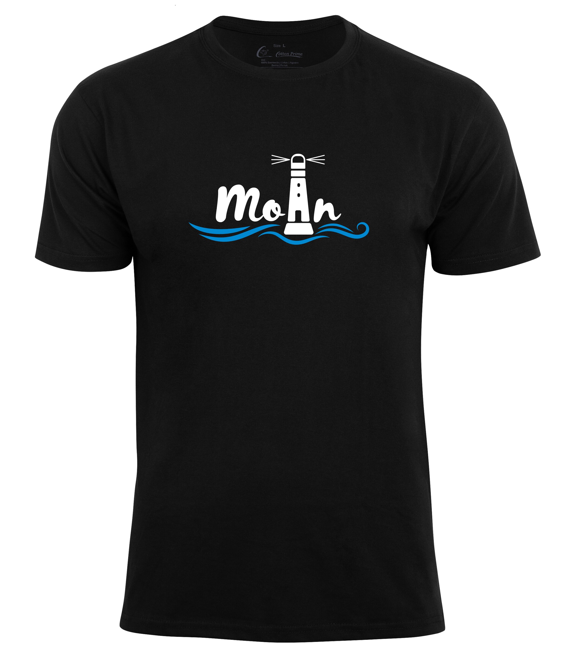 Cotton Prime&reg; Leuchtturm T-Shirt Moin - Bild 1