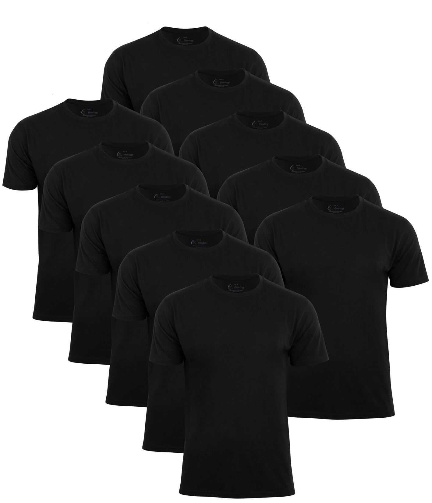 Cotton Prime® 10er Pack T-Shirt Basic O-Neck