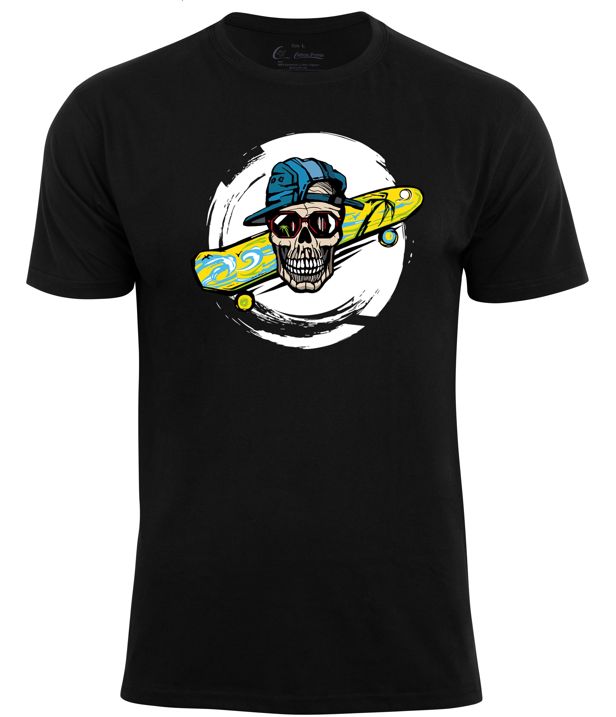 Cotton Prime&reg; T-Shirt Summer Skull - Bild 1
