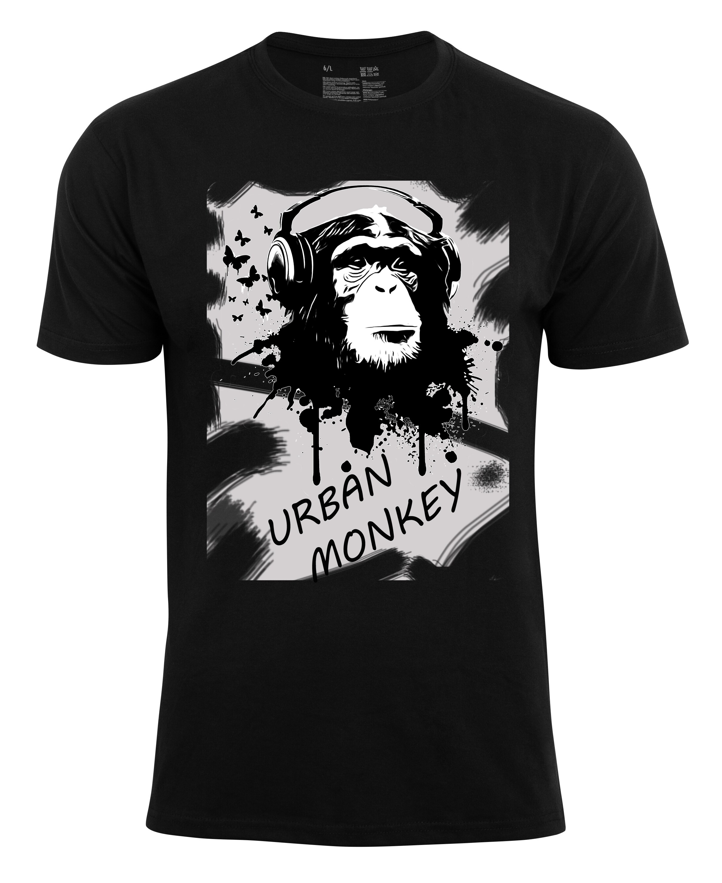 Cotton Prime&reg; T-Shirt "URBAN MONKEY" - Bild 1