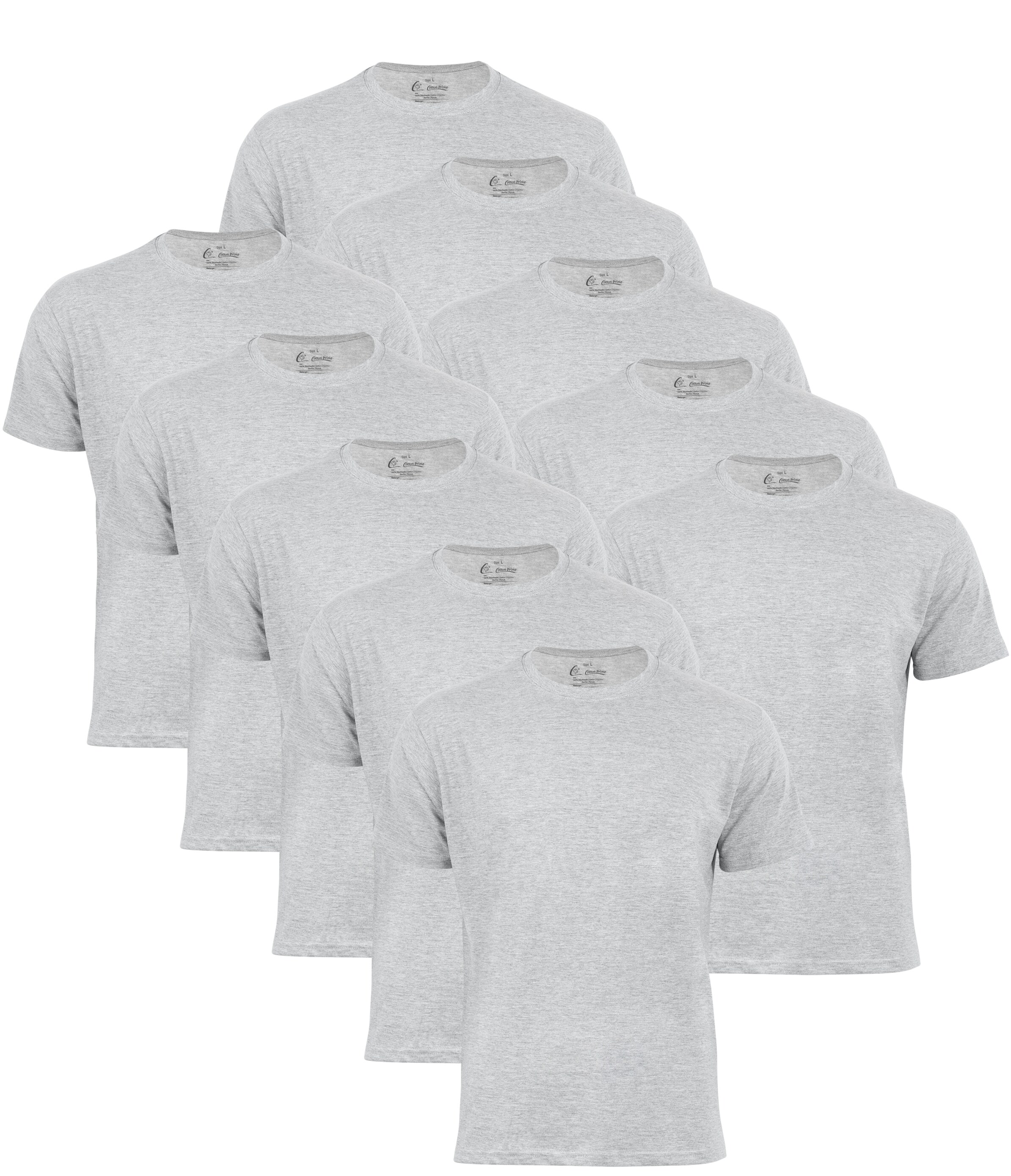 Cotton Prime&reg; 10er Pack T-Shirt Basic O-Neck - Bild 1