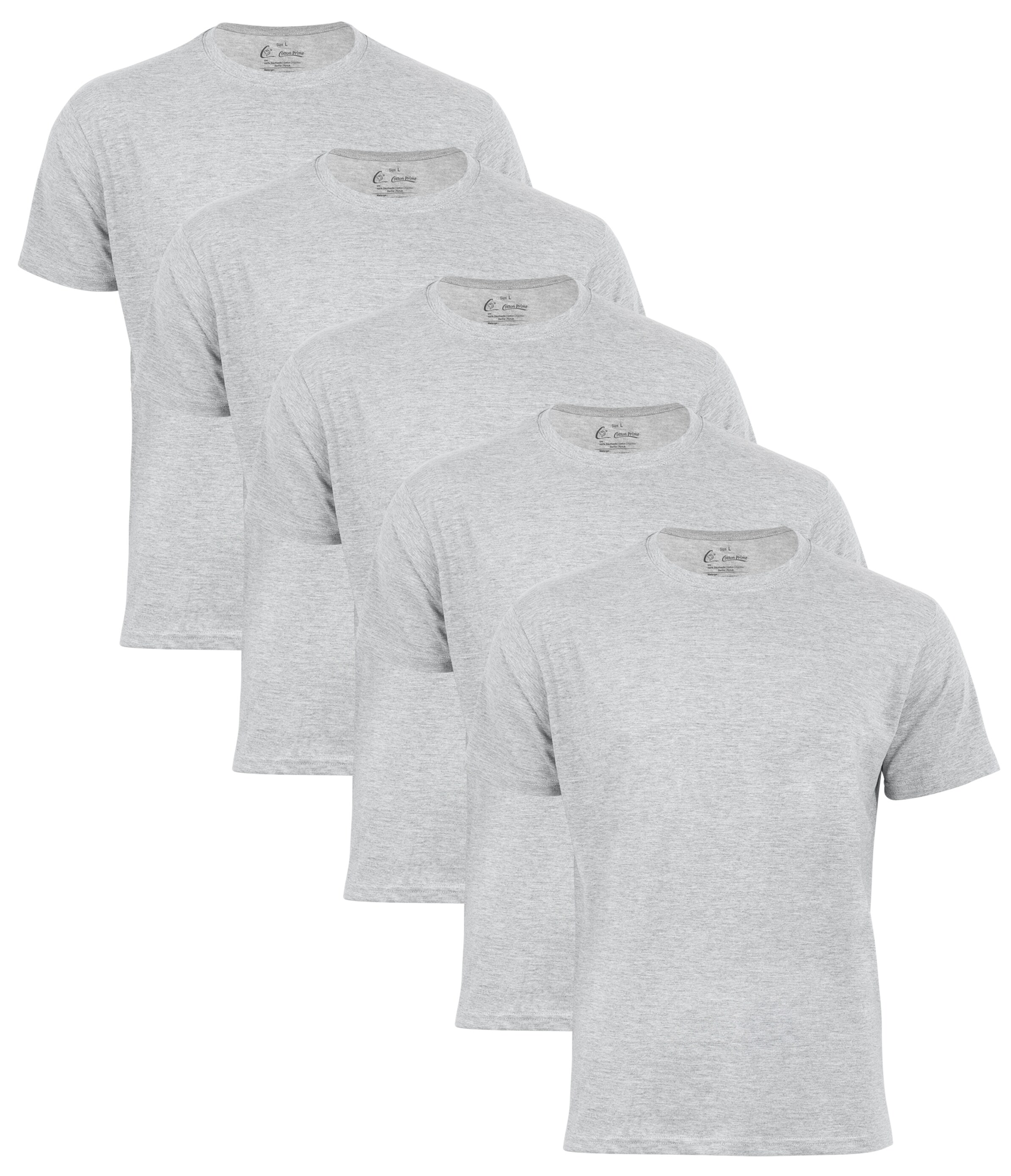 Cotton Prime&reg; 5er Pack T-Shirt Basic O-Neck - Bild 1