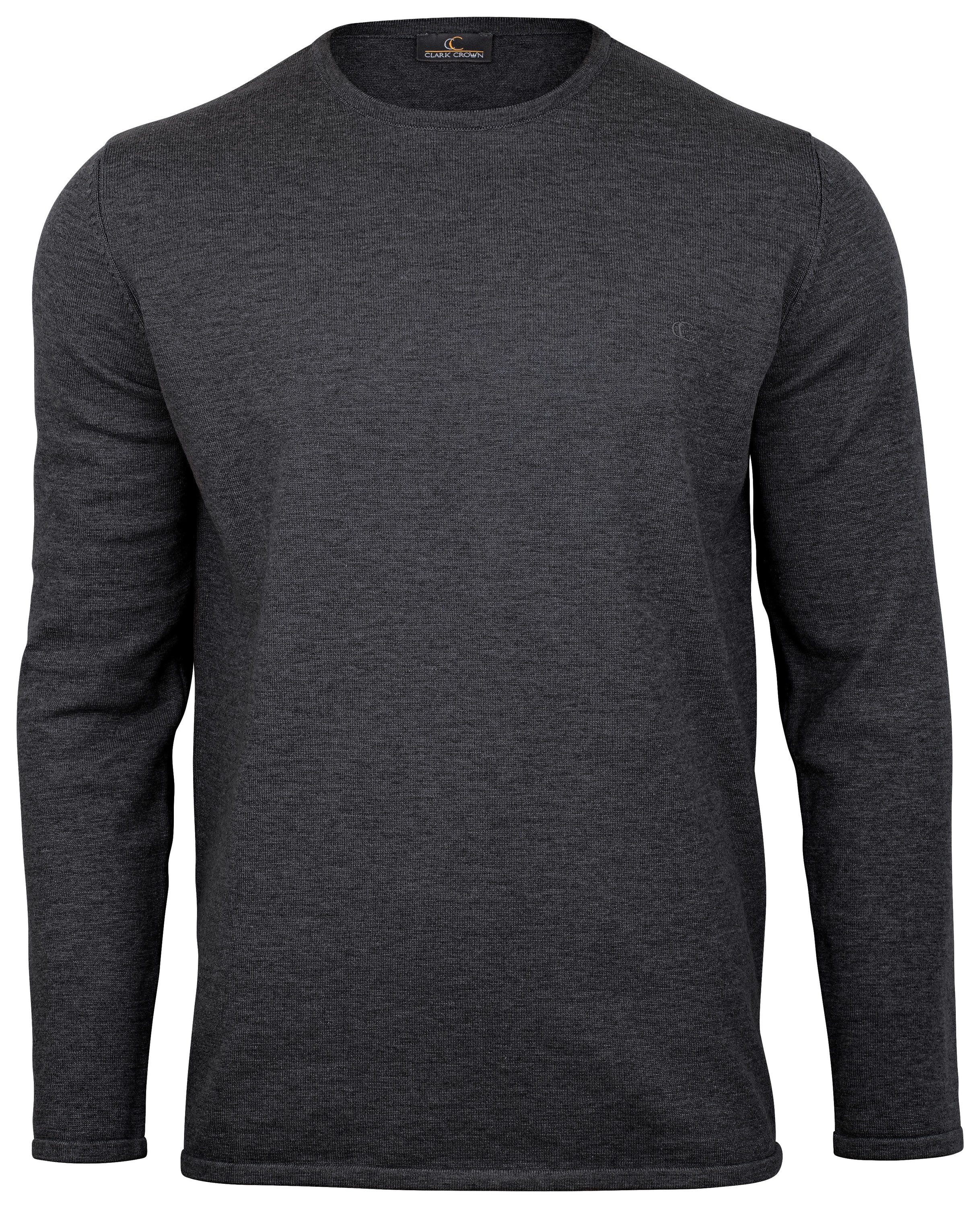 Clark Crown&reg; Basic Crew Neck Strickpullover - Bild 1
