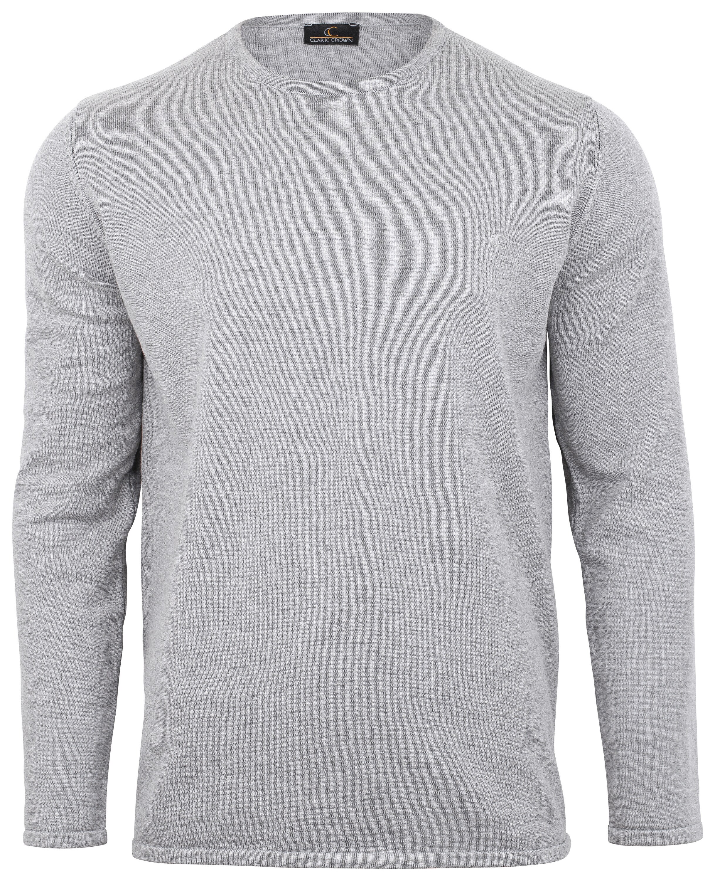 Clark Crown&reg; Basic Crew Neck Strickpullover - Bild 1