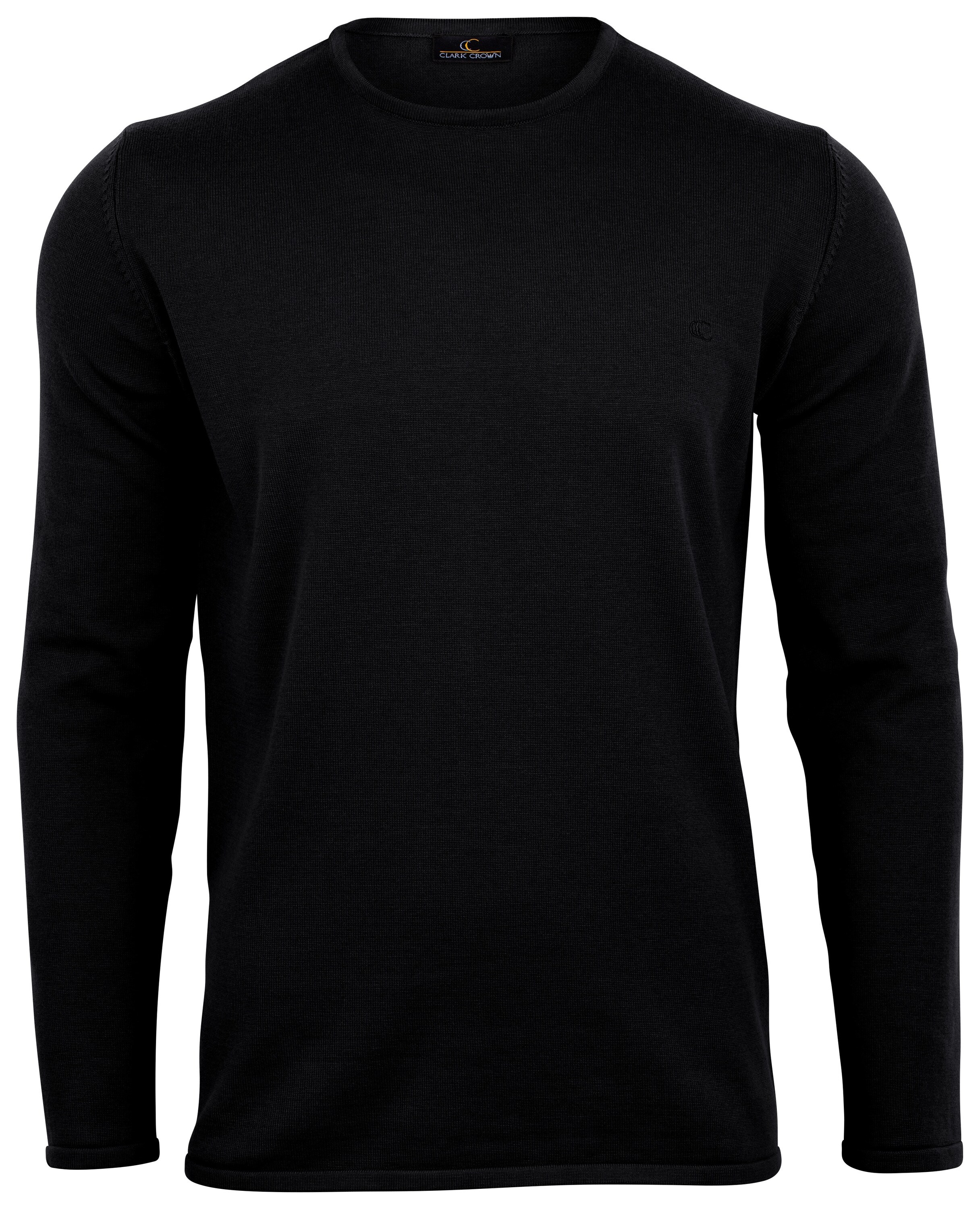 Clark Crown&reg; Basic Crew Neck Strickpullover - Bild 1