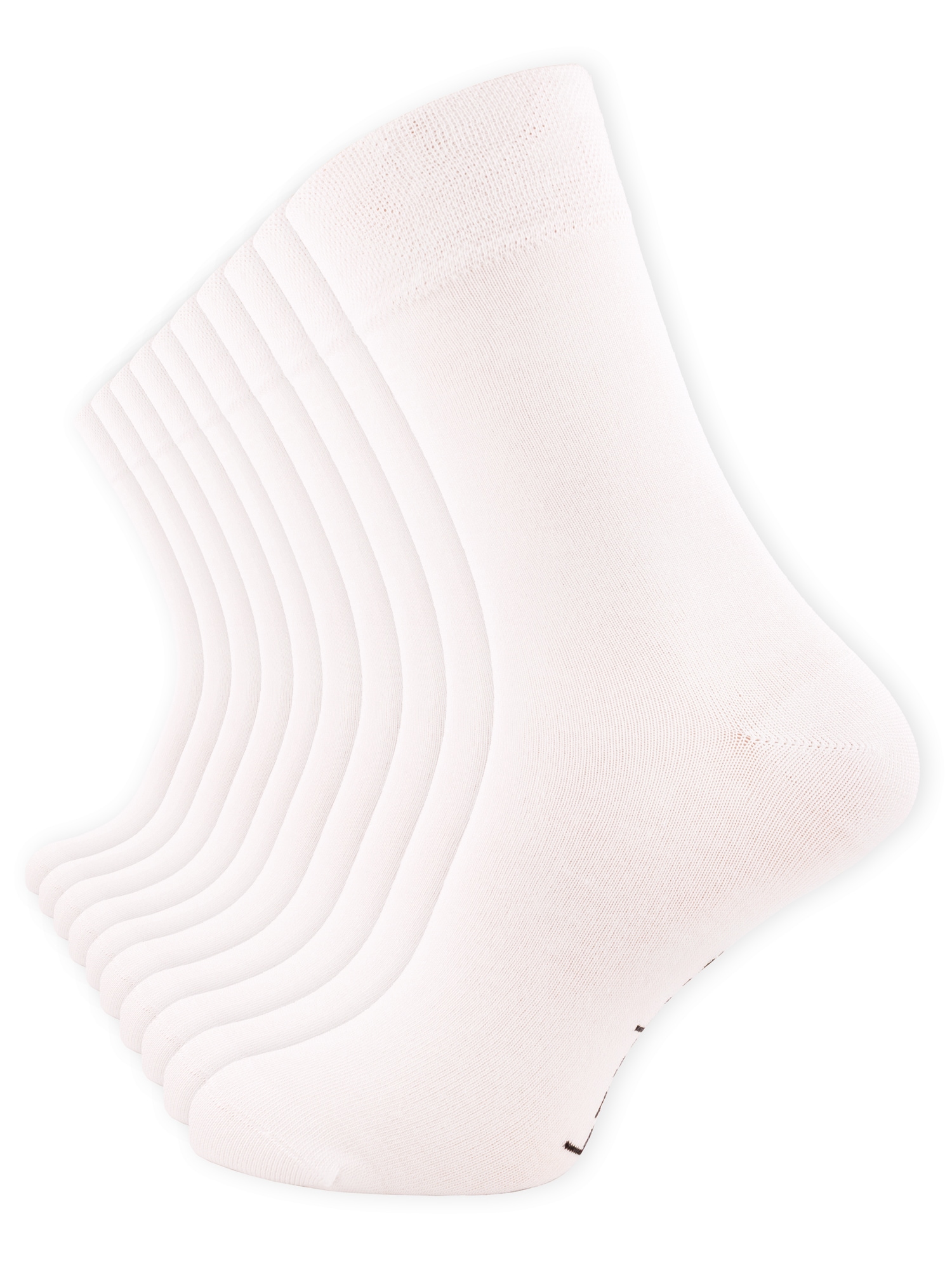 Cotton Prime&reg; Basicsocken 10 Paar f&uuml;r Damen & Herren Bambussocken ohne Gummibund - Bild 1